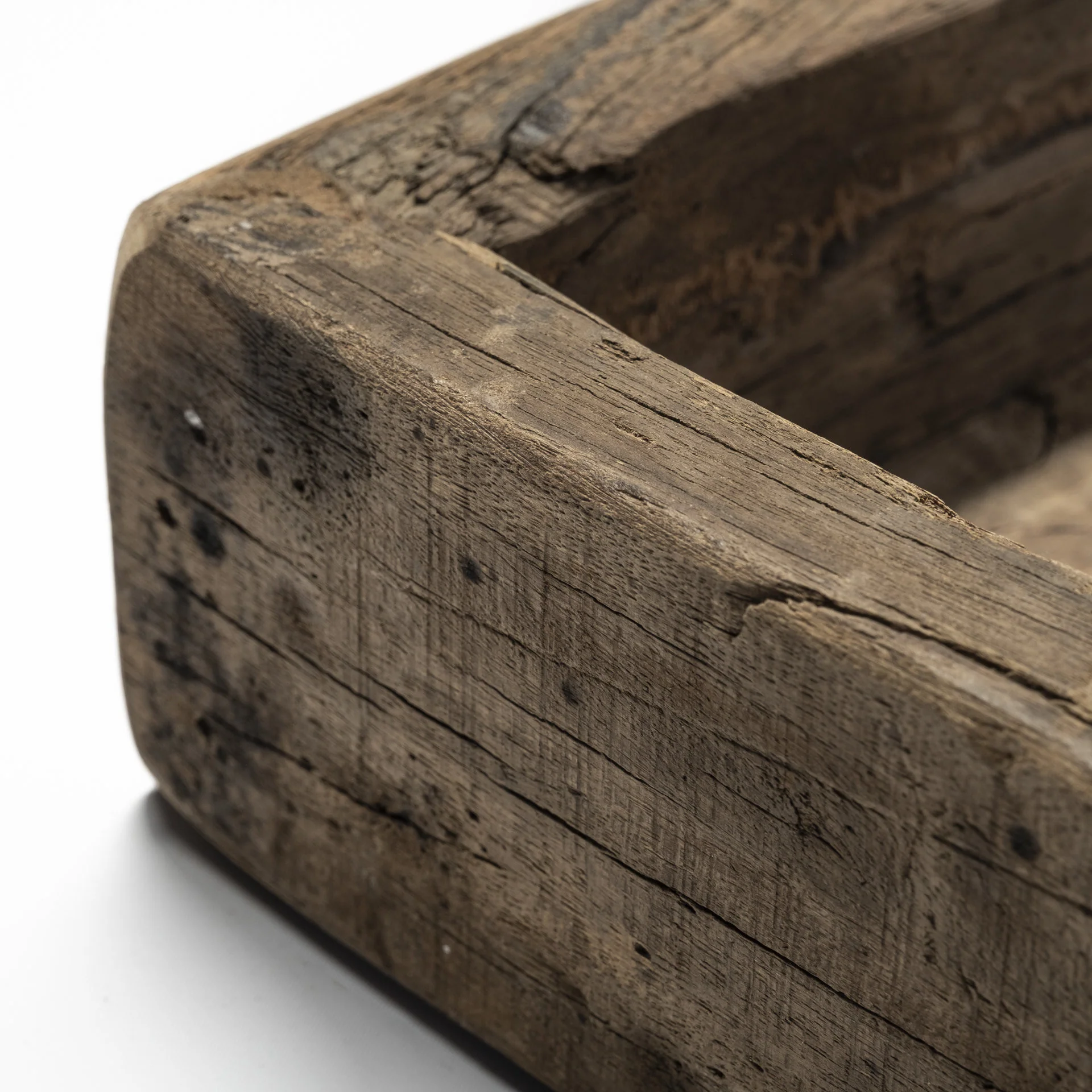 Natural Brown Reclaimed Wood Tray By Homeroots - Image 6
