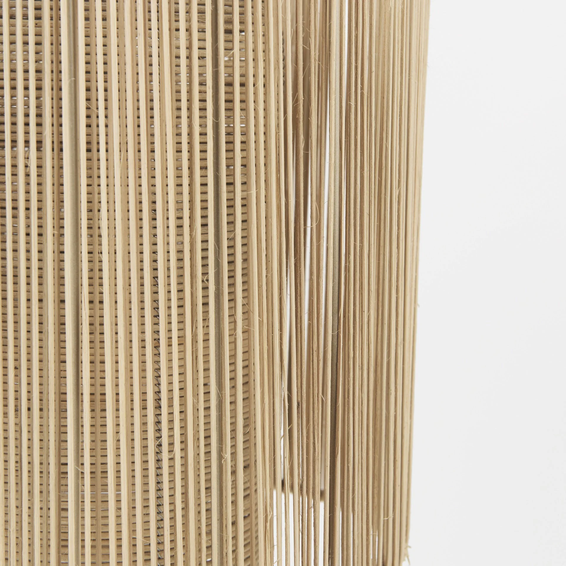 Natural Cane Cylindrical Hanging Pendant Light By Homeroots - Image 7