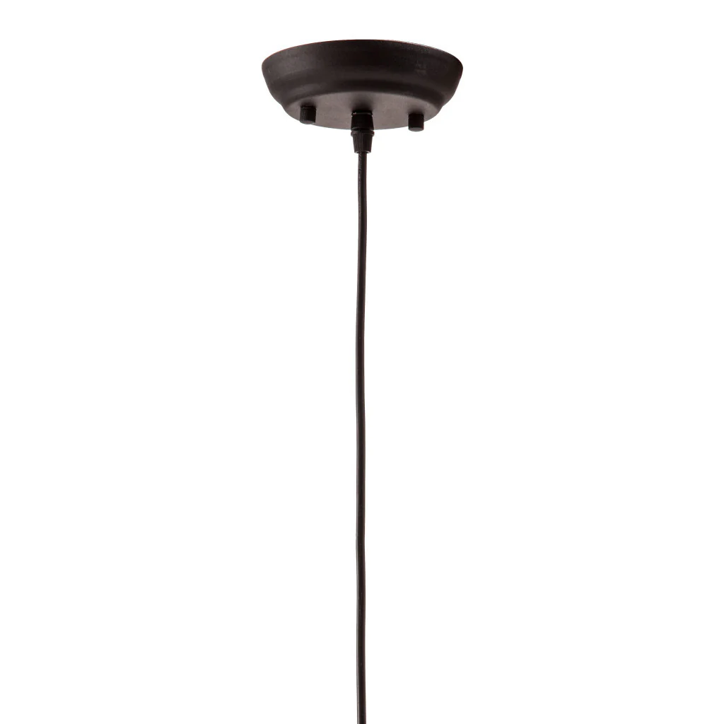 Natural Lantern Metal Dimmable Ceiling Light With Natural Shades By Homeroots - Image 3