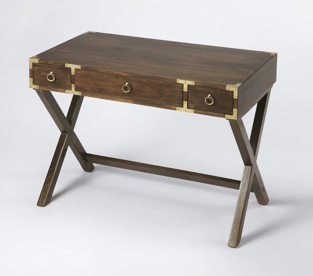 Natural Mango Writing Desk By Homeroots - Image 6