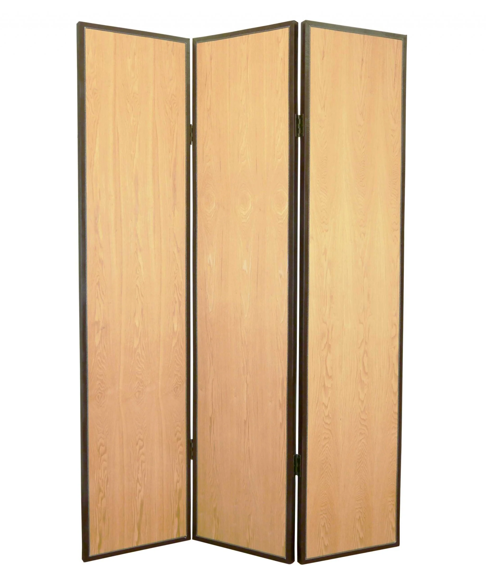 Natural Wood Screen By Homeroots - 274692 - Image 2