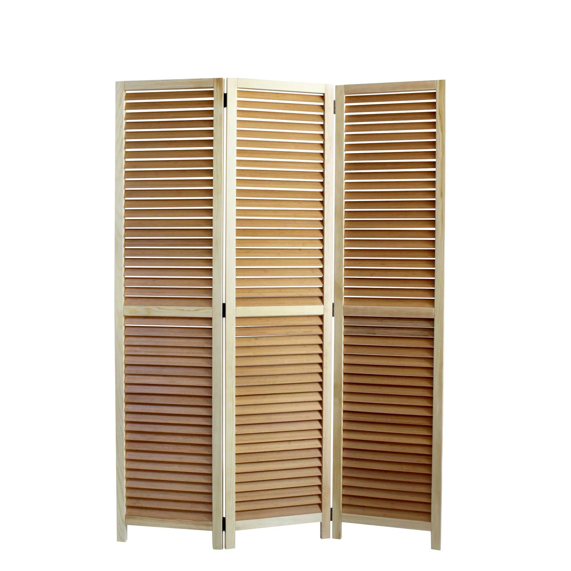 Natural Wood Screen By Homeroots - 277092 - Image 2