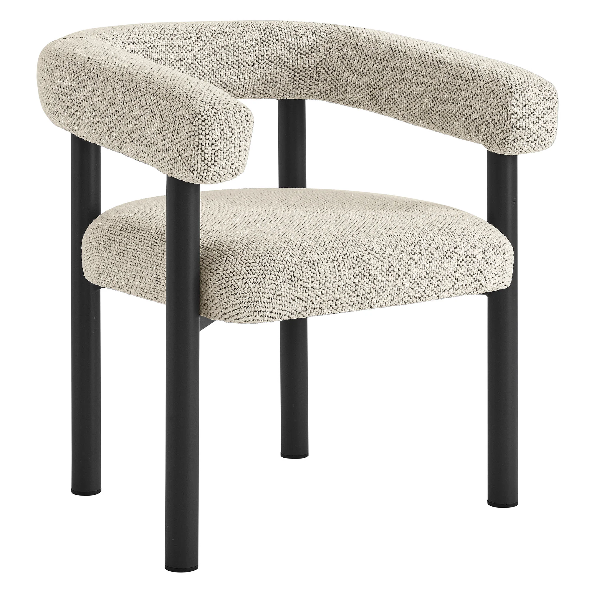 Nautica Outdoor Patio Aluminum Dining Armchairs Set of 2 by Modway - Image 11