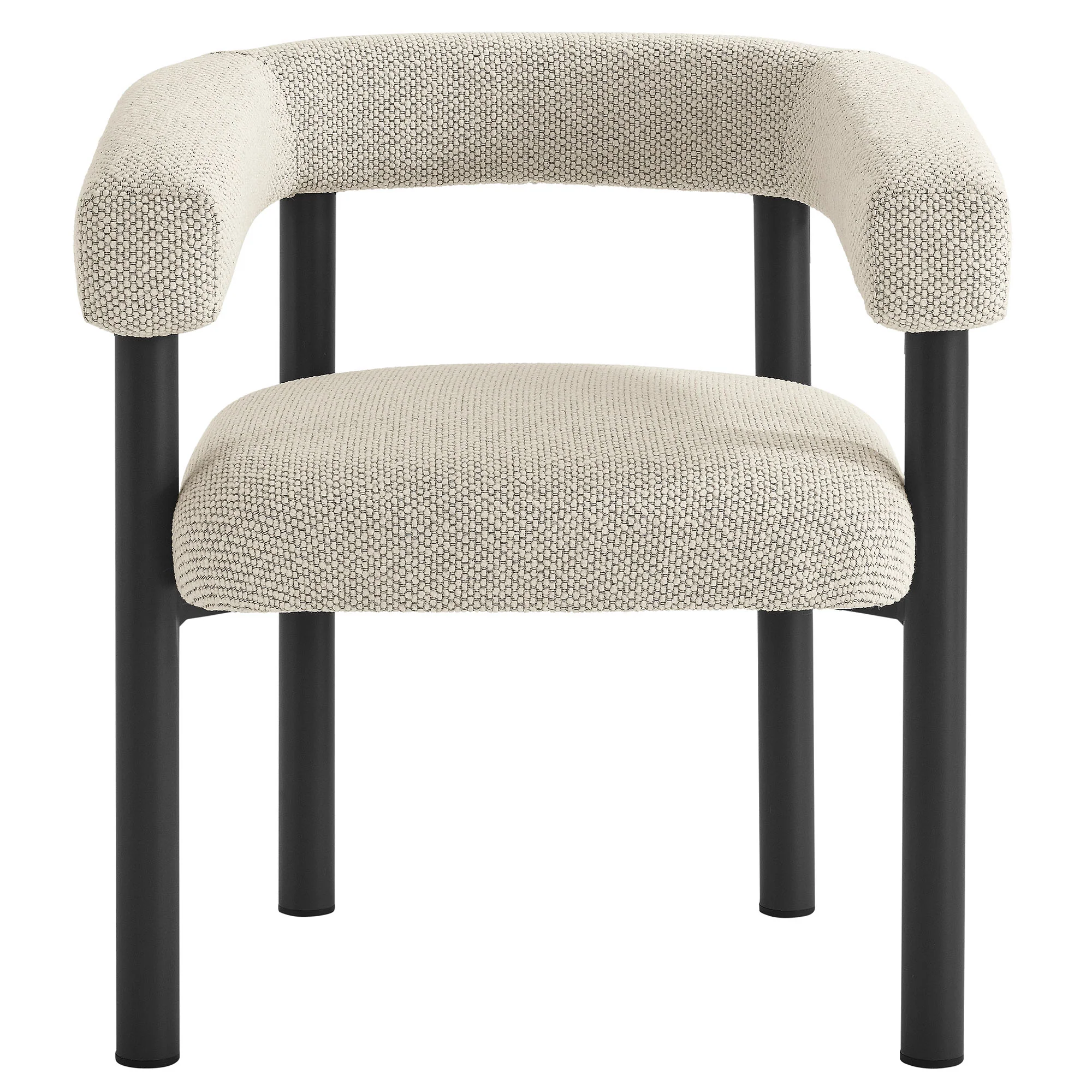 Nautica Outdoor Patio Aluminum Dining Armchairs Set of 2 by Modway - Image 16