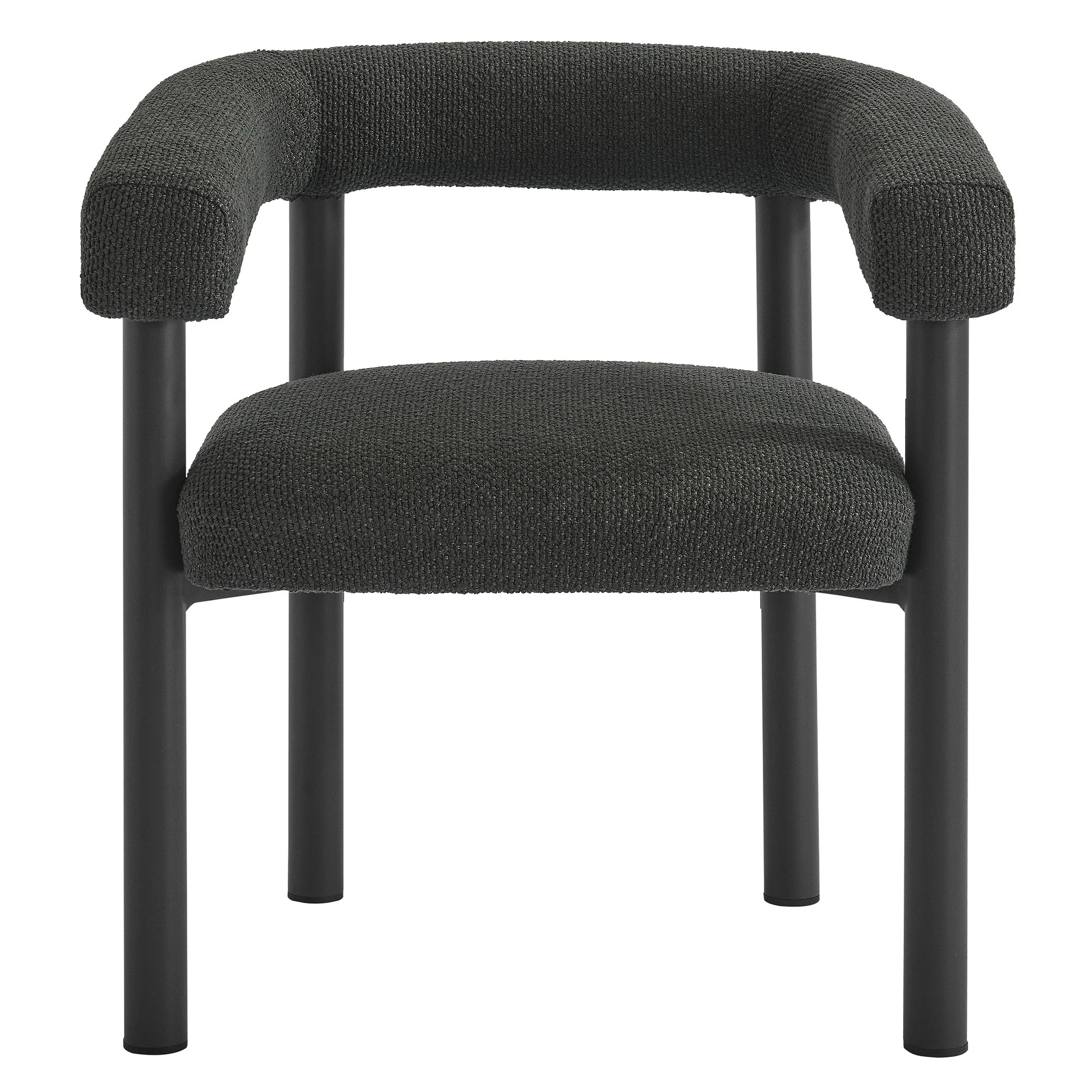 Nautica Outdoor Patio Aluminum Dining Armchairs Set of 2 by Modway - Image 5