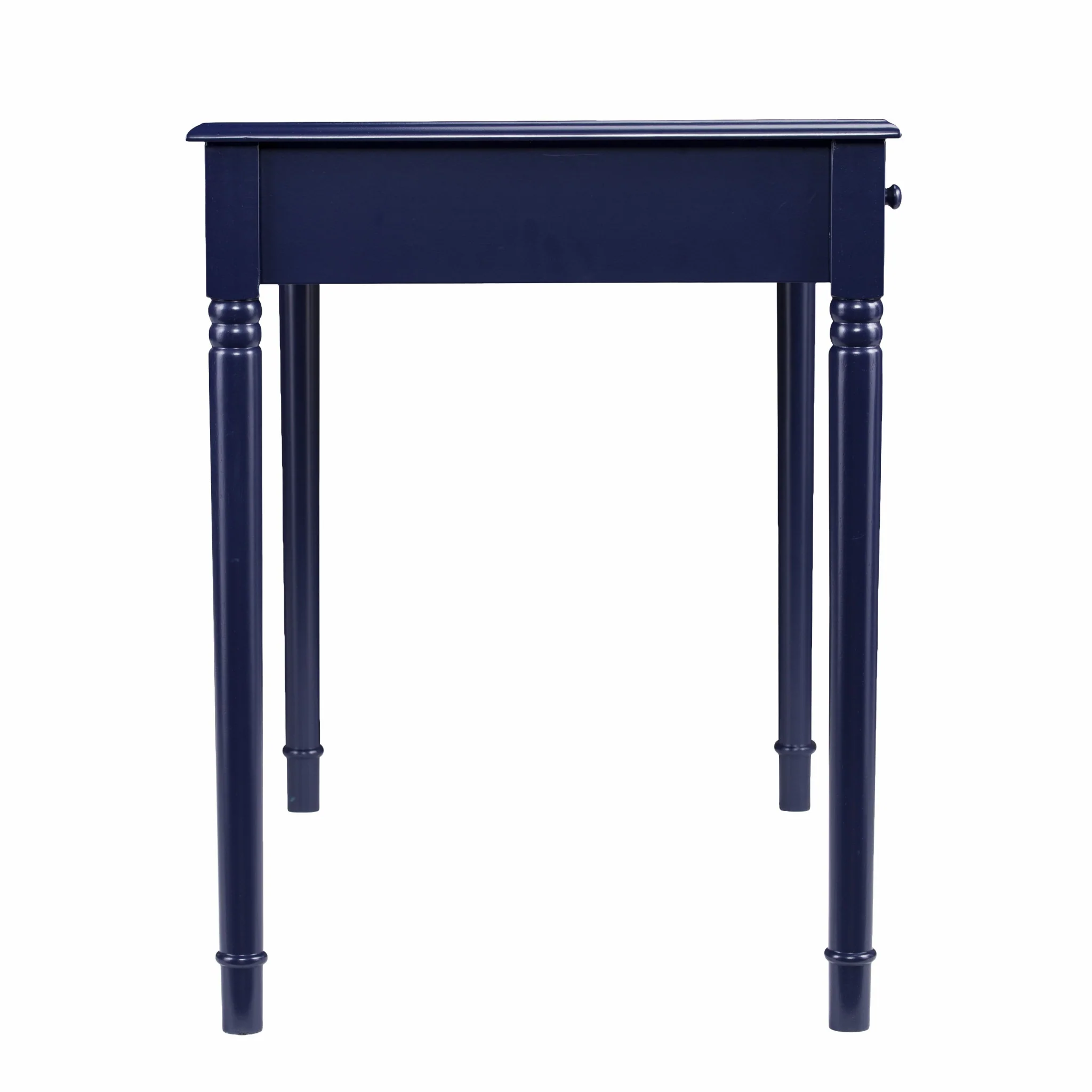 Navy Blue Writing Desk By Homeroots - Image 5