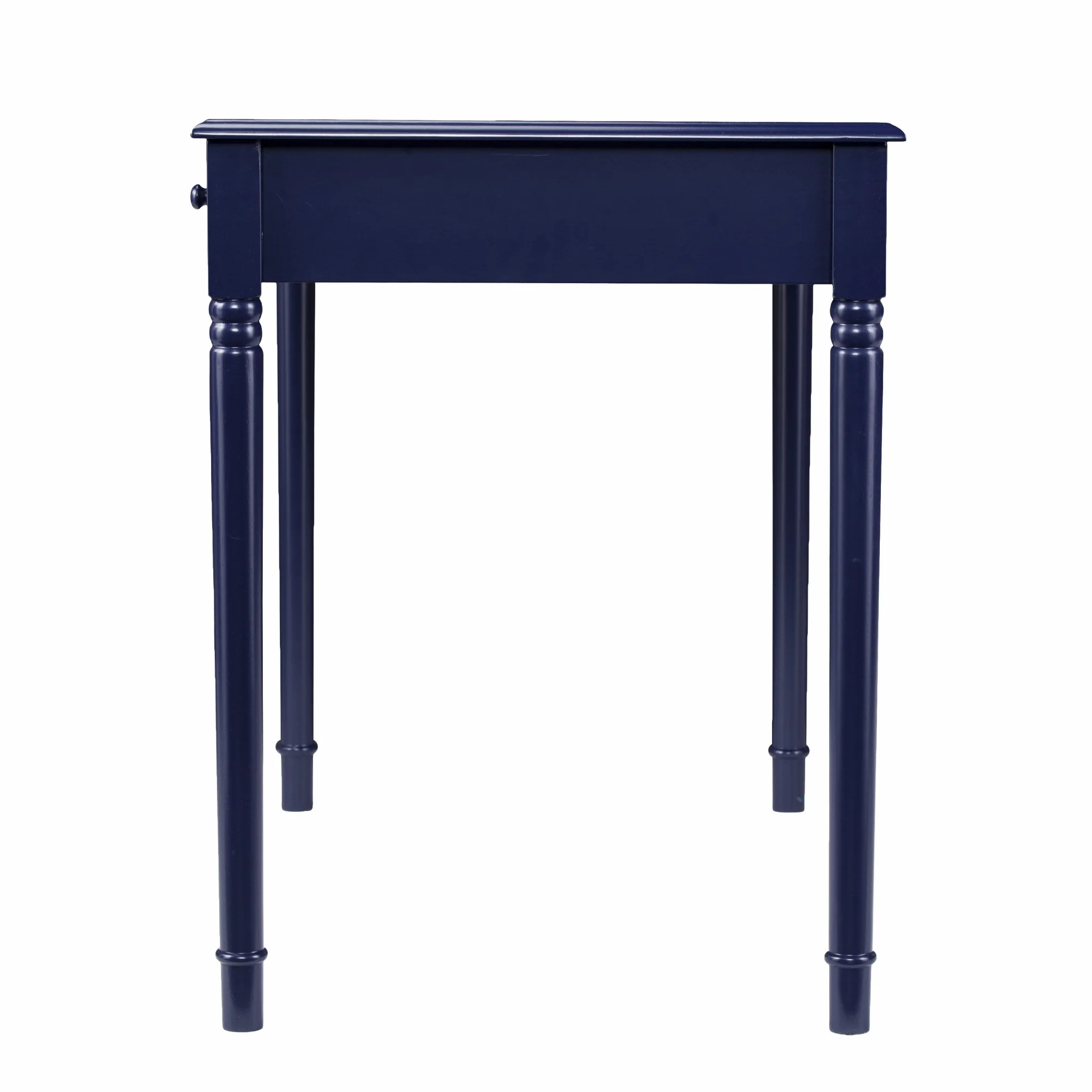 Navy Blue Writing Desk By Homeroots - Image 6