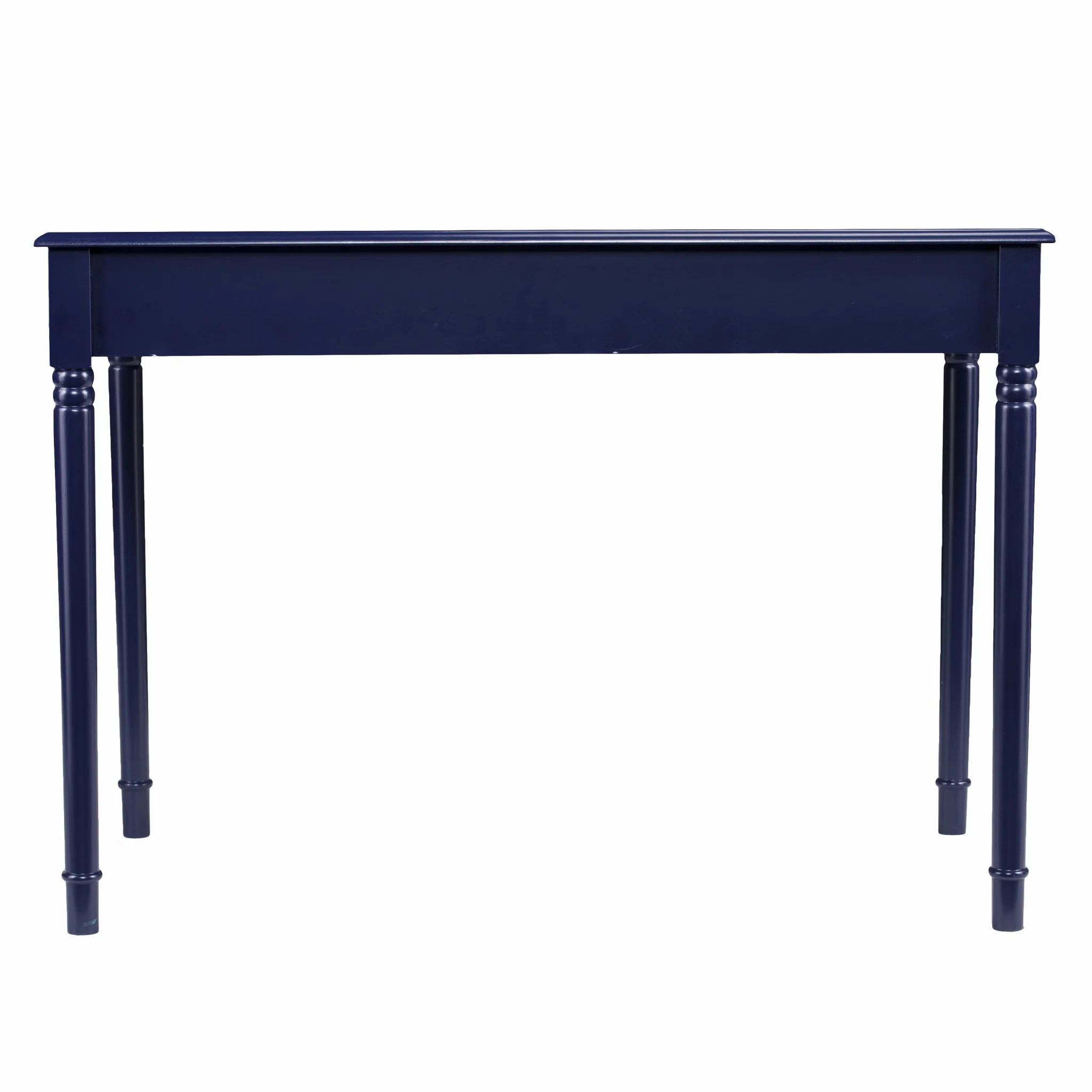 Navy Blue Writing Desk By Homeroots - Image 7