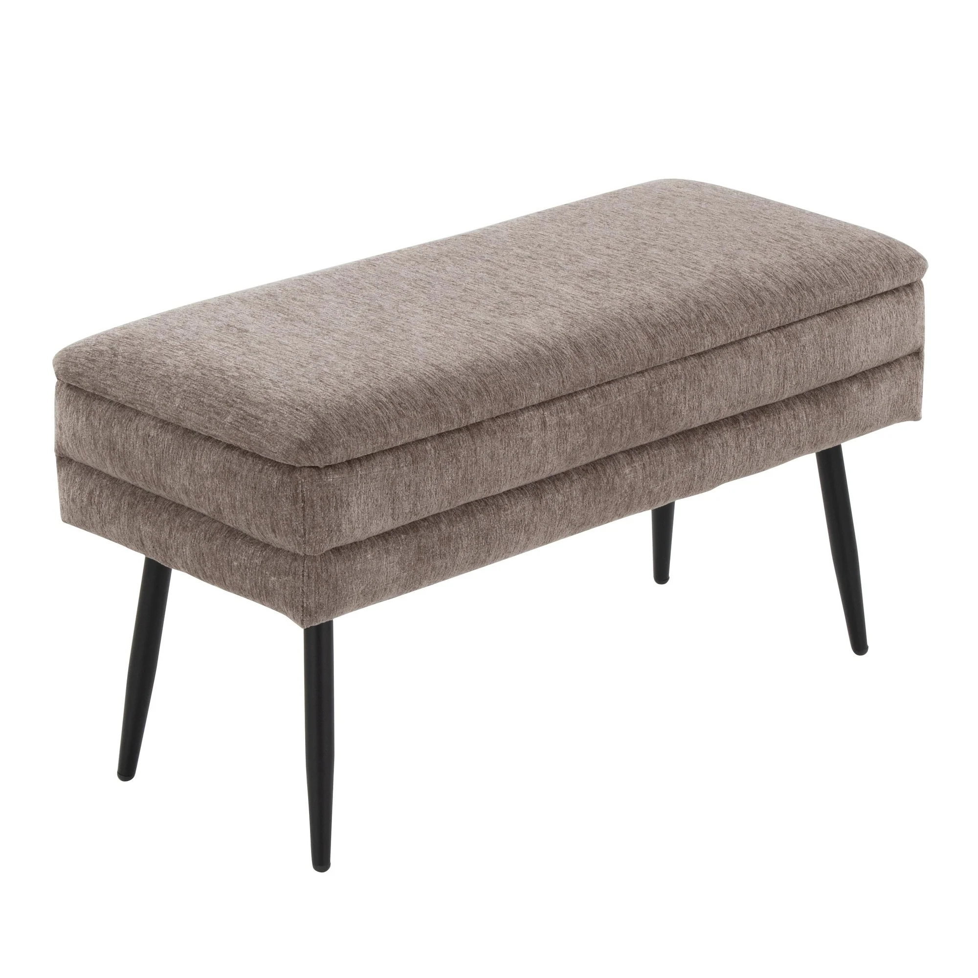 Neapolitan Storage Bench By LumiSource - OT-NEO BKBN - Image 5