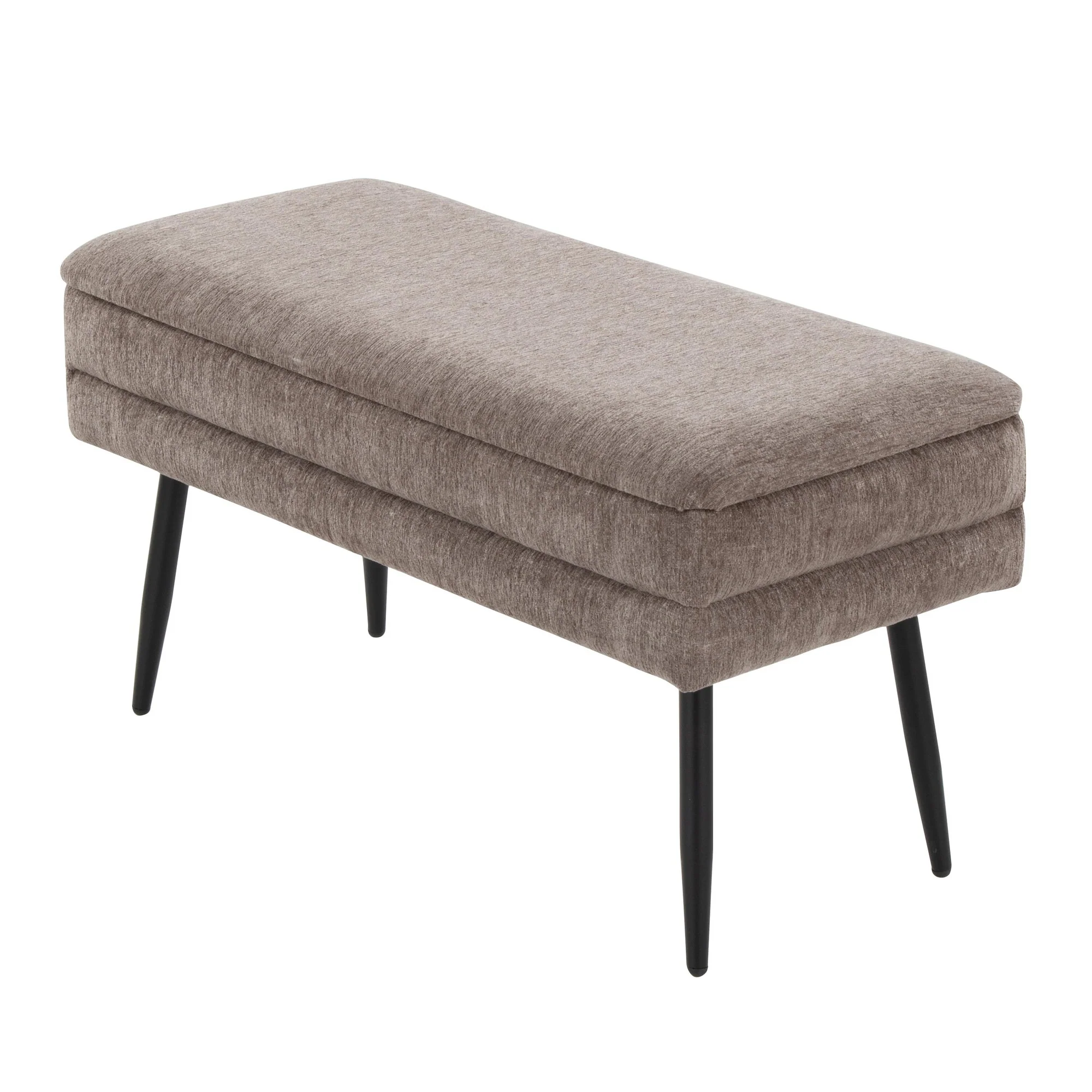 Neapolitan Storage Bench By LumiSource - OT-NEO BKBN - Image 8
