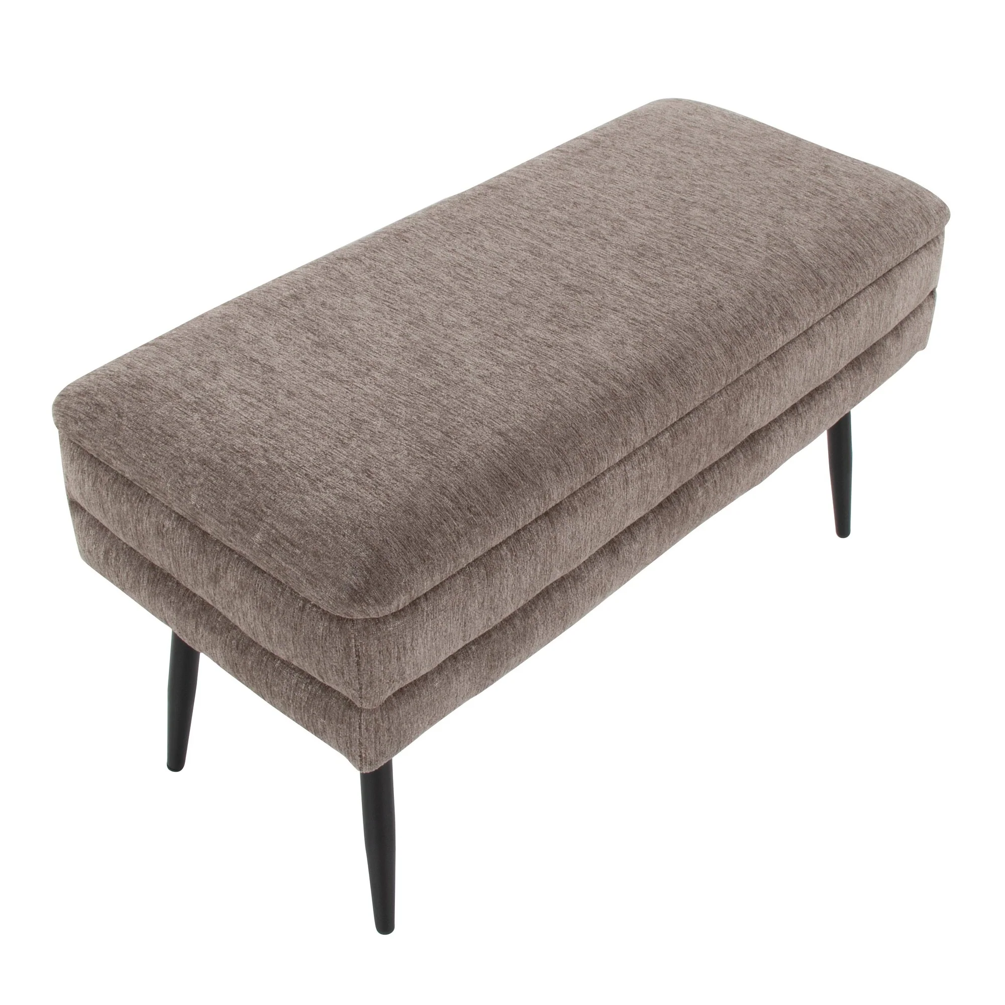 Neapolitan Storage Bench By LumiSource - OT-NEO BKBN - Image 9