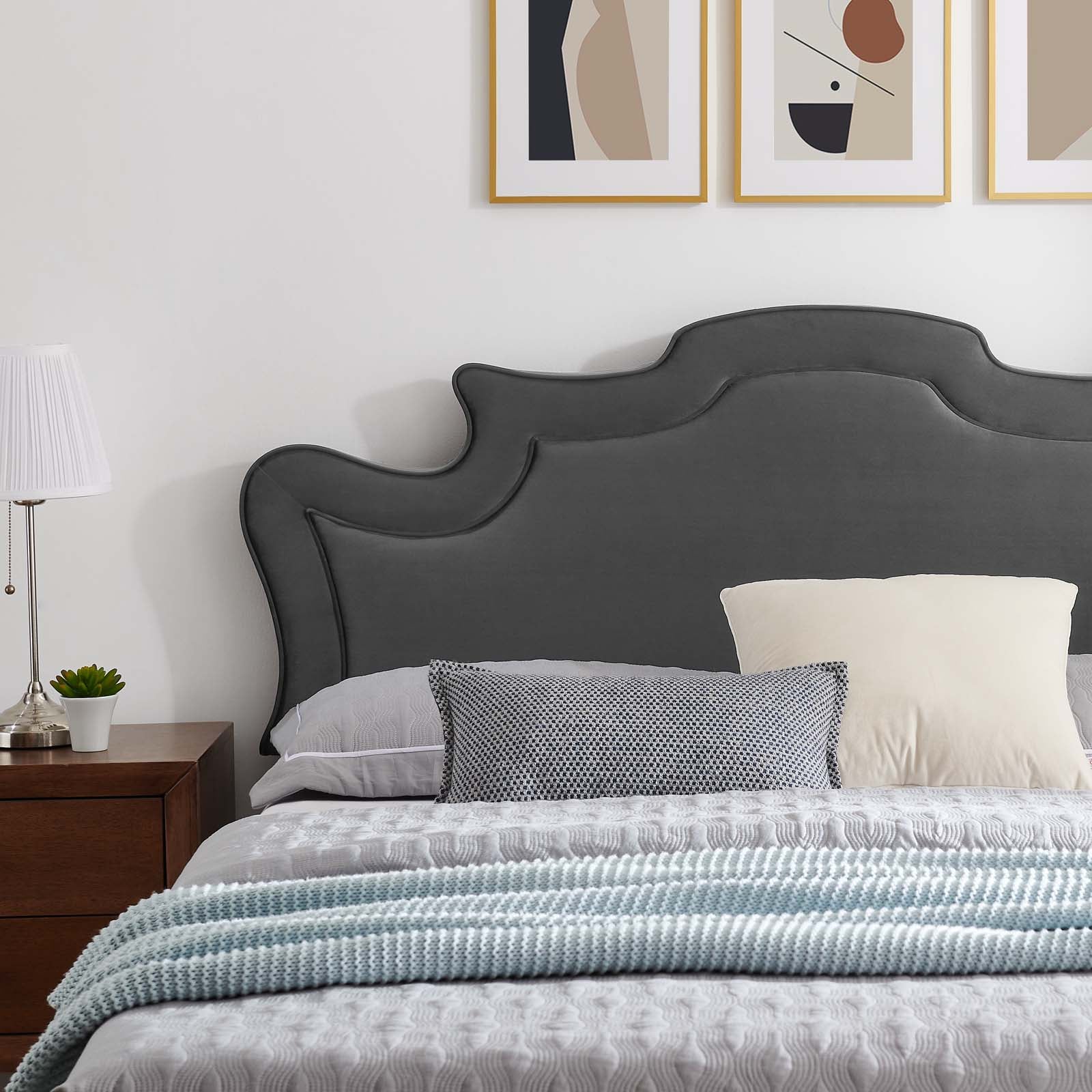 Neena Performance Velvet Full Bed By Modway - MOD-6805 - Image 2