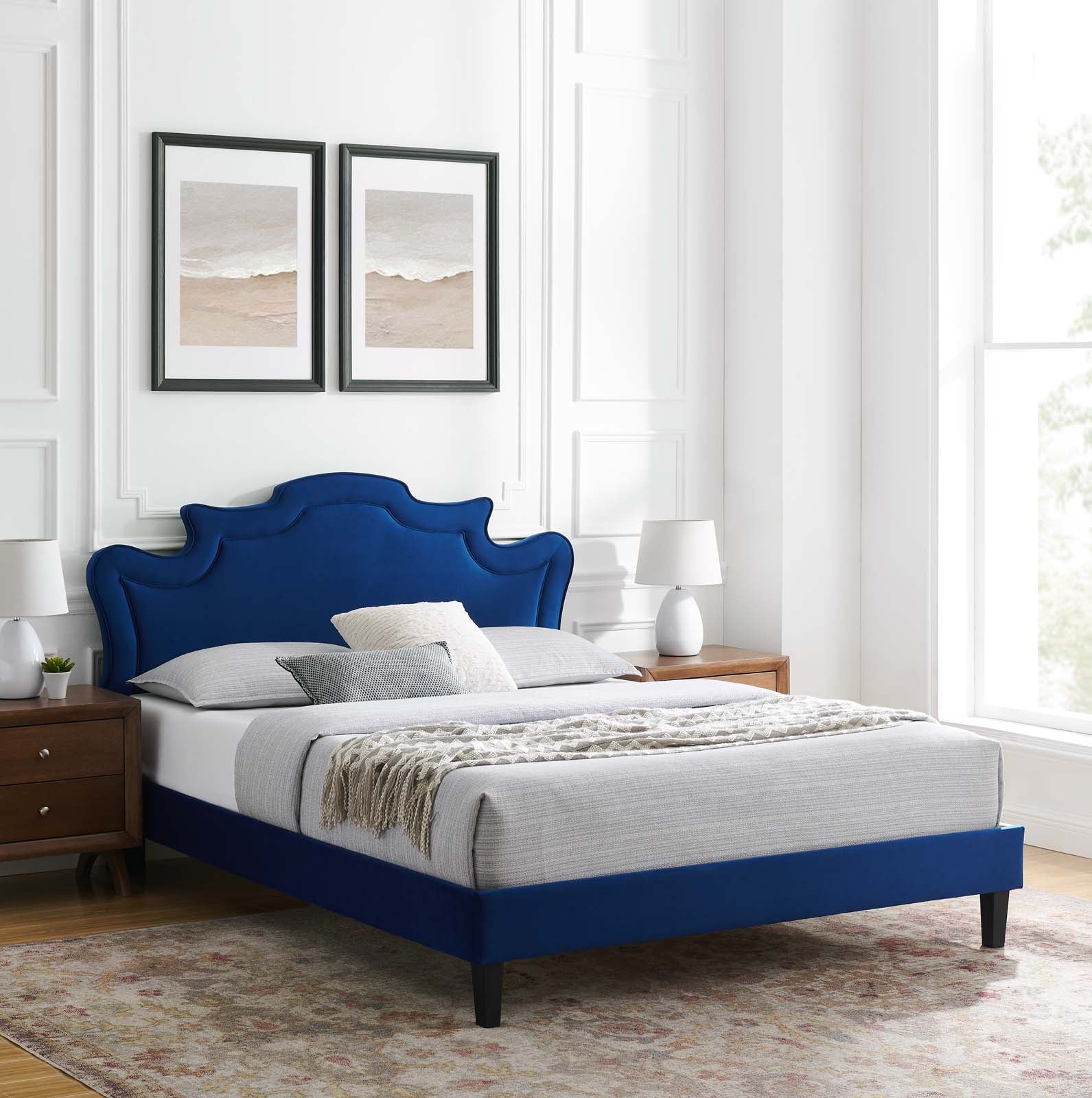 Neena Performance Velvet Full Bed By Modway - MOD-6815 - Image 15