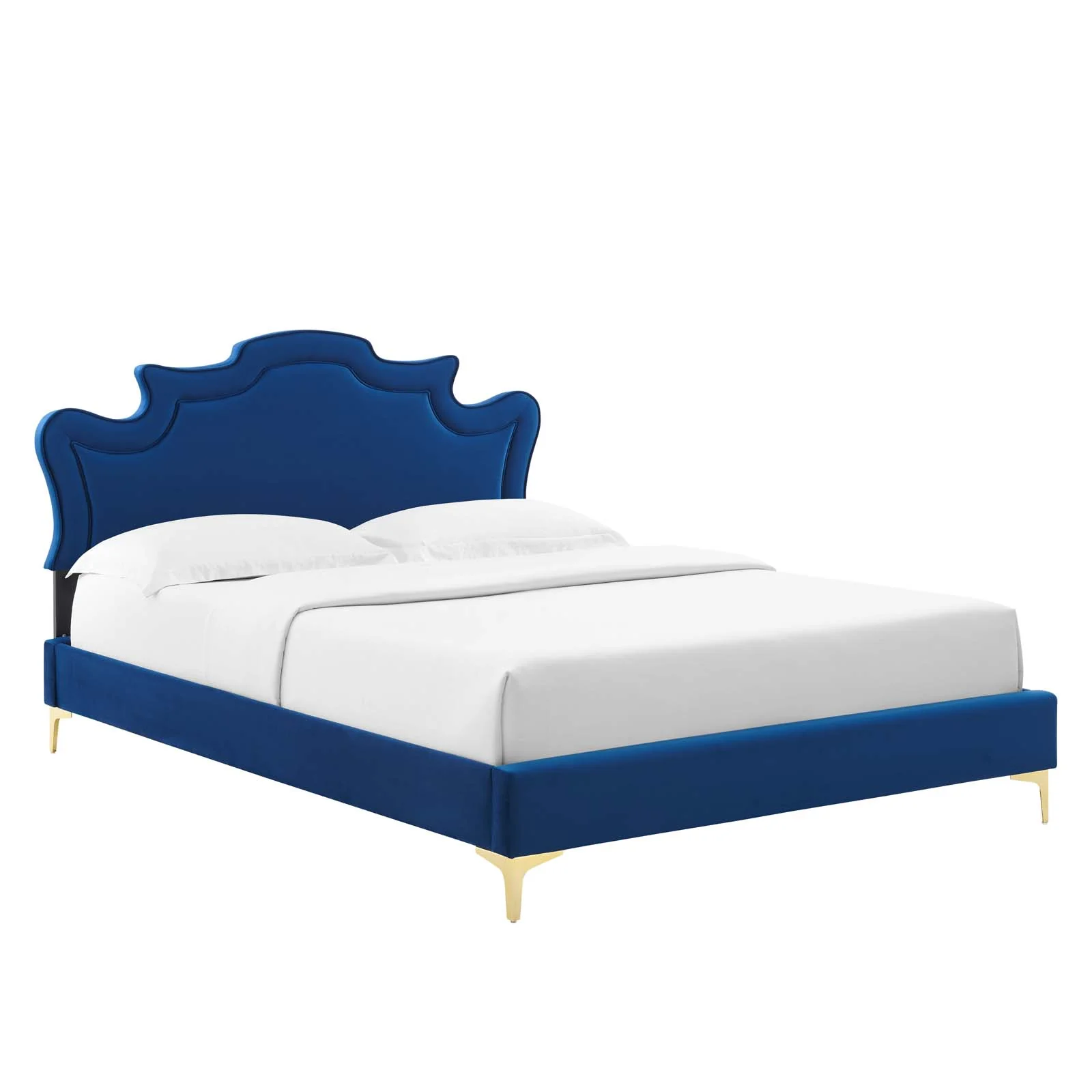 Neena Performance Velvet King Bed By Modway - MOD-6835 - Image 23