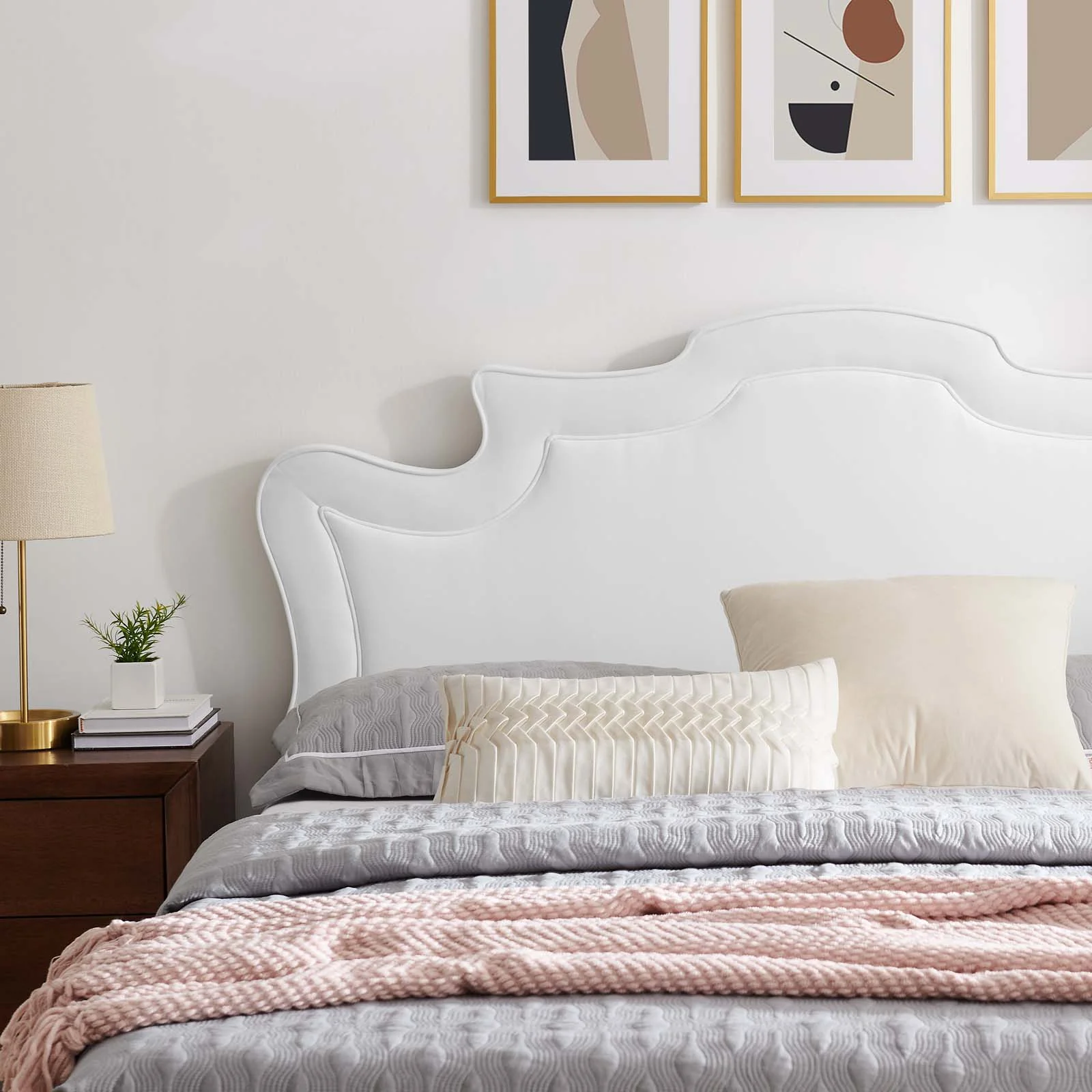 Neena Performance Velvet King Bed By Modway - MOD-6835 - Image 35