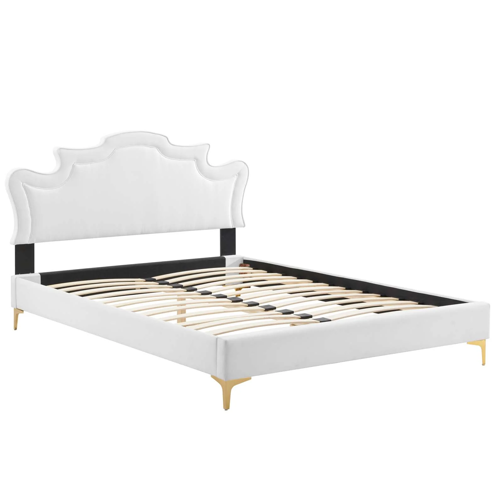 Neena Performance Velvet King Bed By Modway - MOD-6835 - Image 38