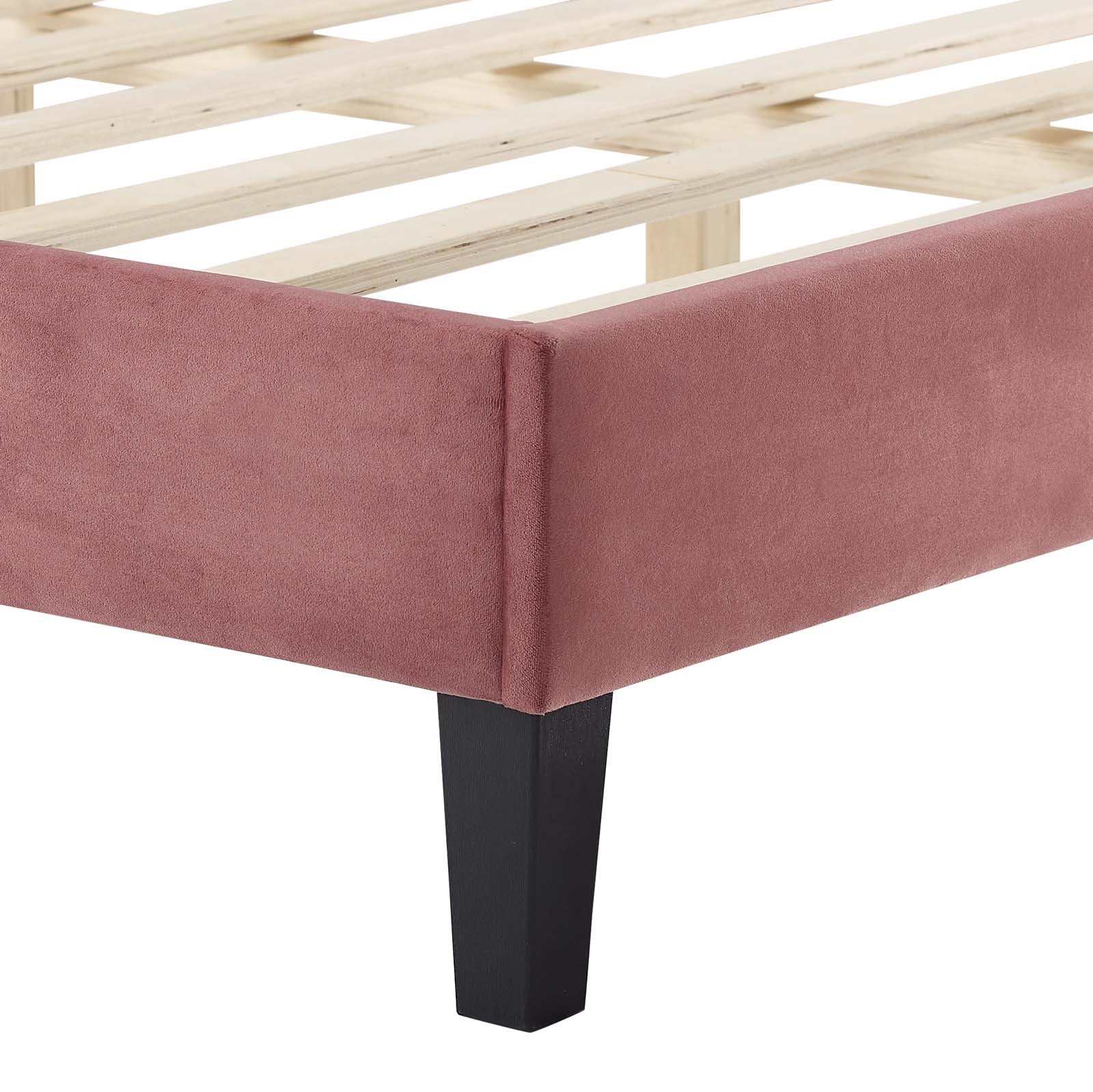 Neena Performance Velvet King Bed By Modway - MOD-6845 - Image 19