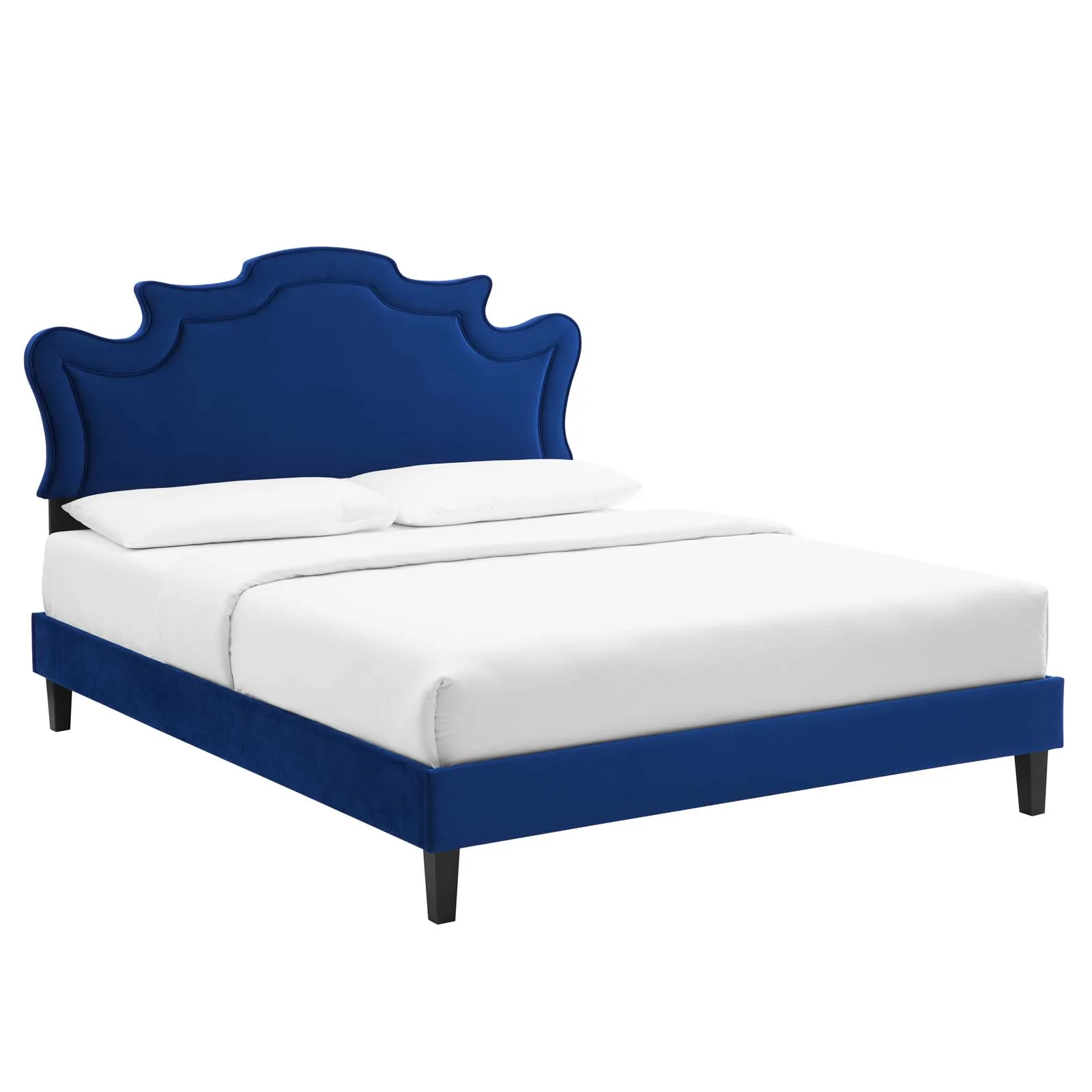 Neena Performance Velvet King Bed By Modway - MOD-6845 - Image 23