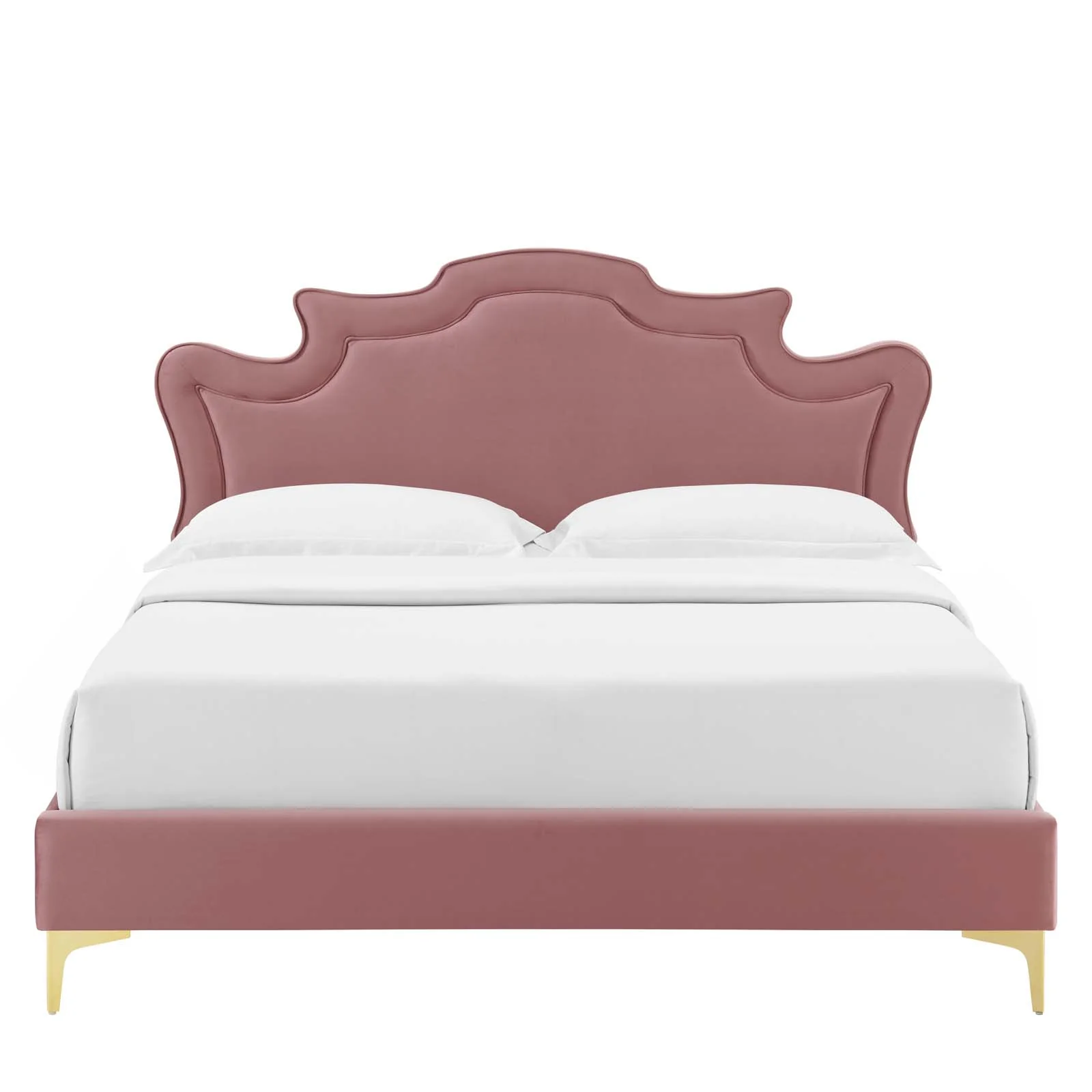 Neena Performance Velvet Queen Bed By Modway - MOD-6820 - Image 18