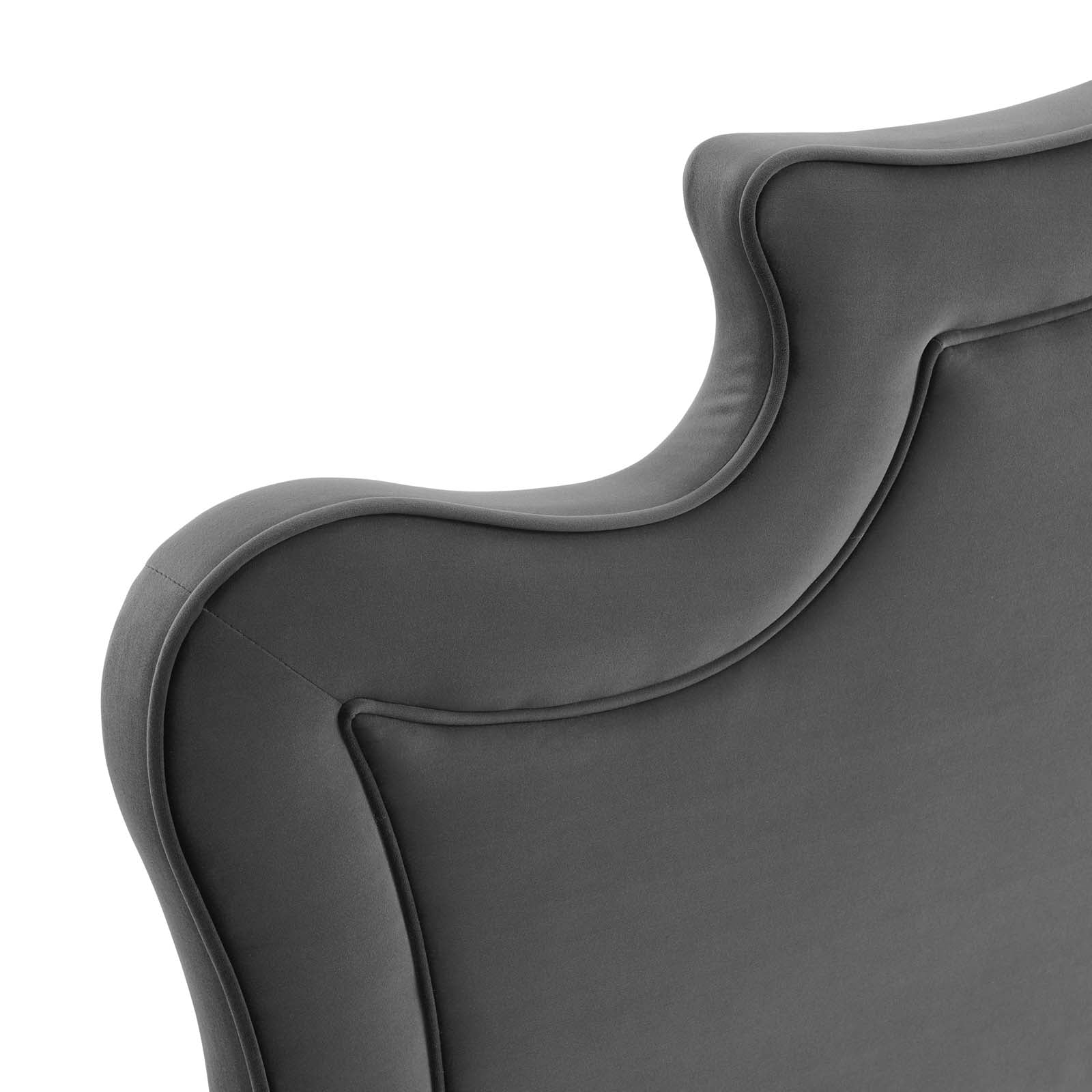 Neena Performance Velvet Queen Bed By Modway - MOD-6820 - Image 9