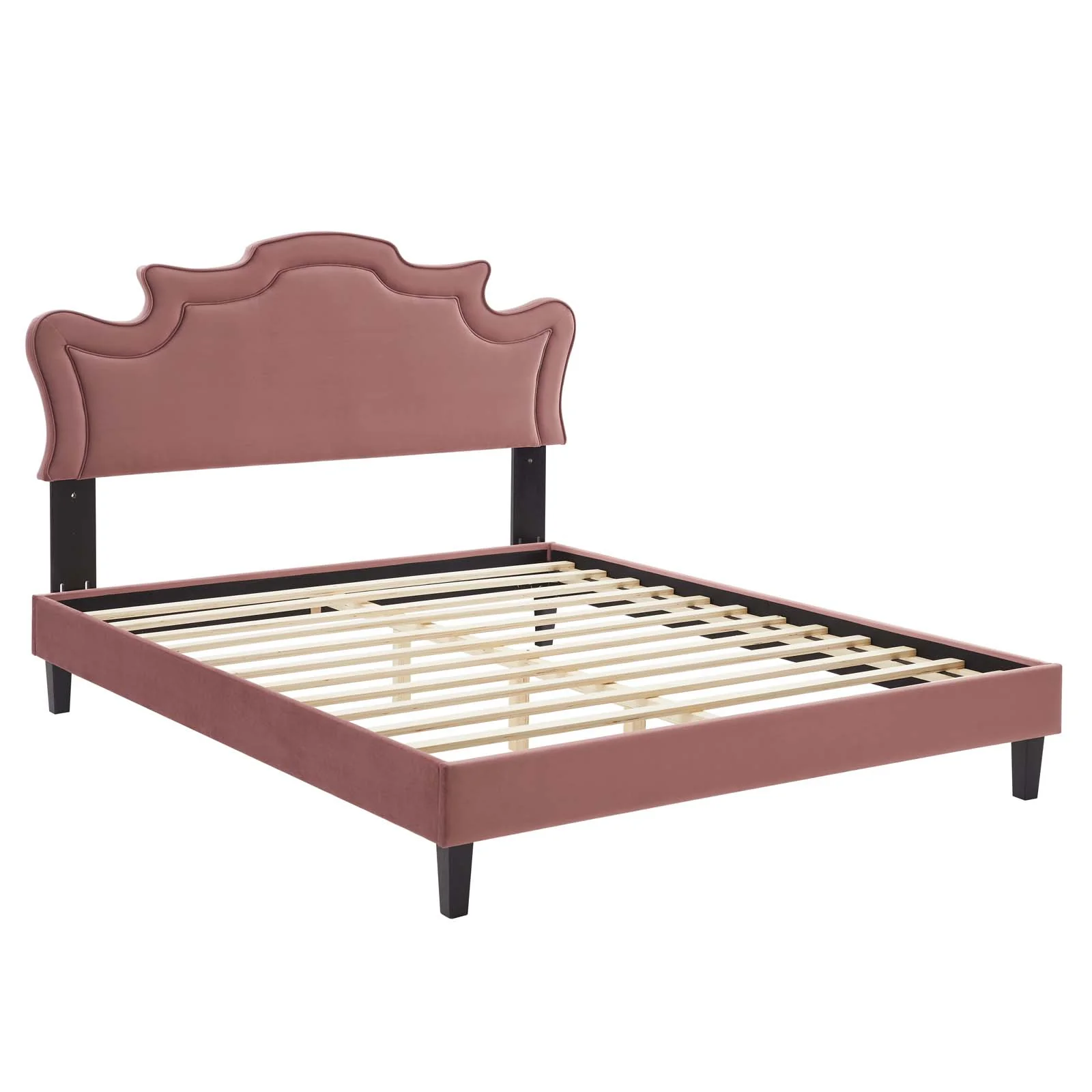 Neena Performance Velvet Queen Bed By Modway - MOD-6830 - Image 16