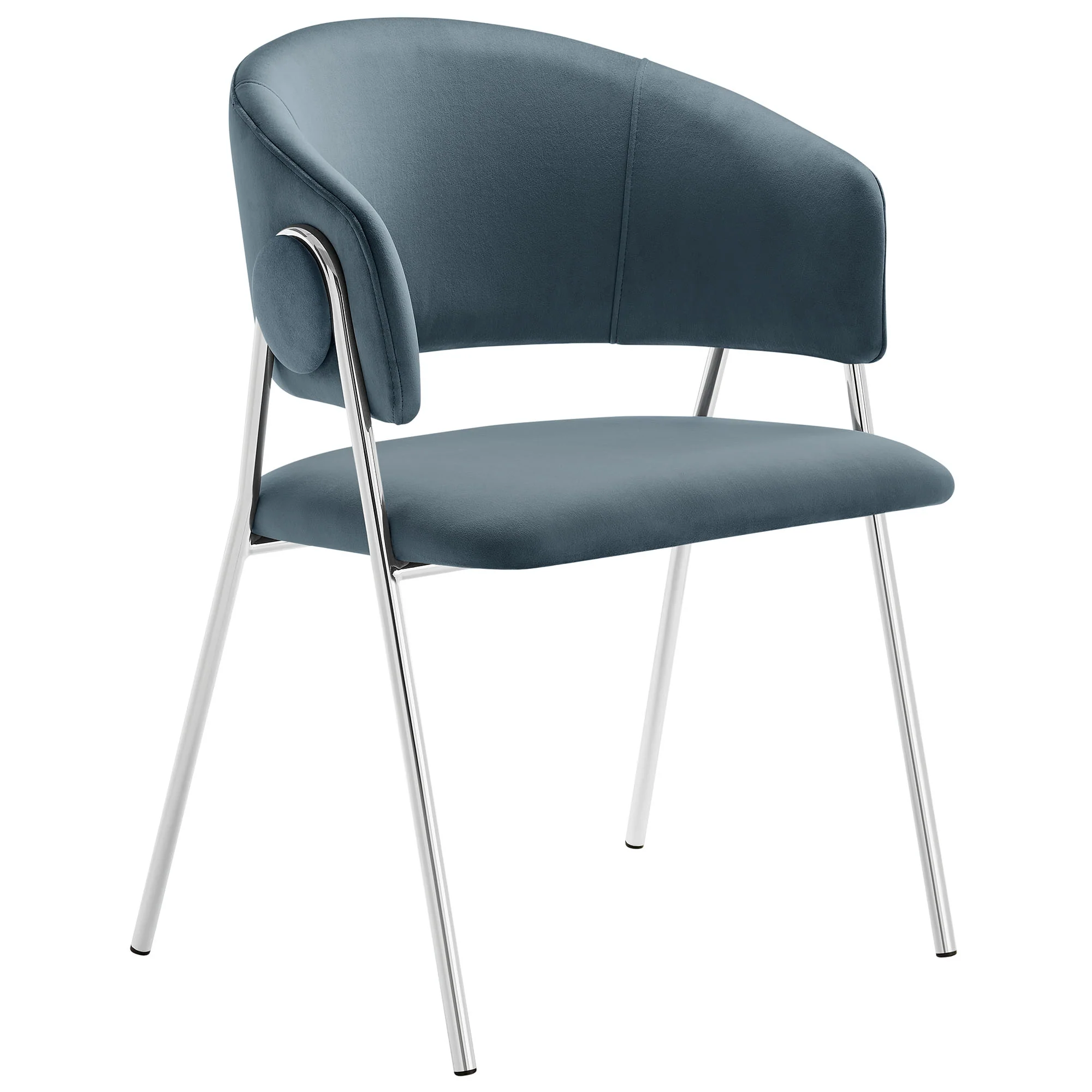 Nella Upholstered Performance Velvet Dining Chair Set of 2 by Modway - Image 12