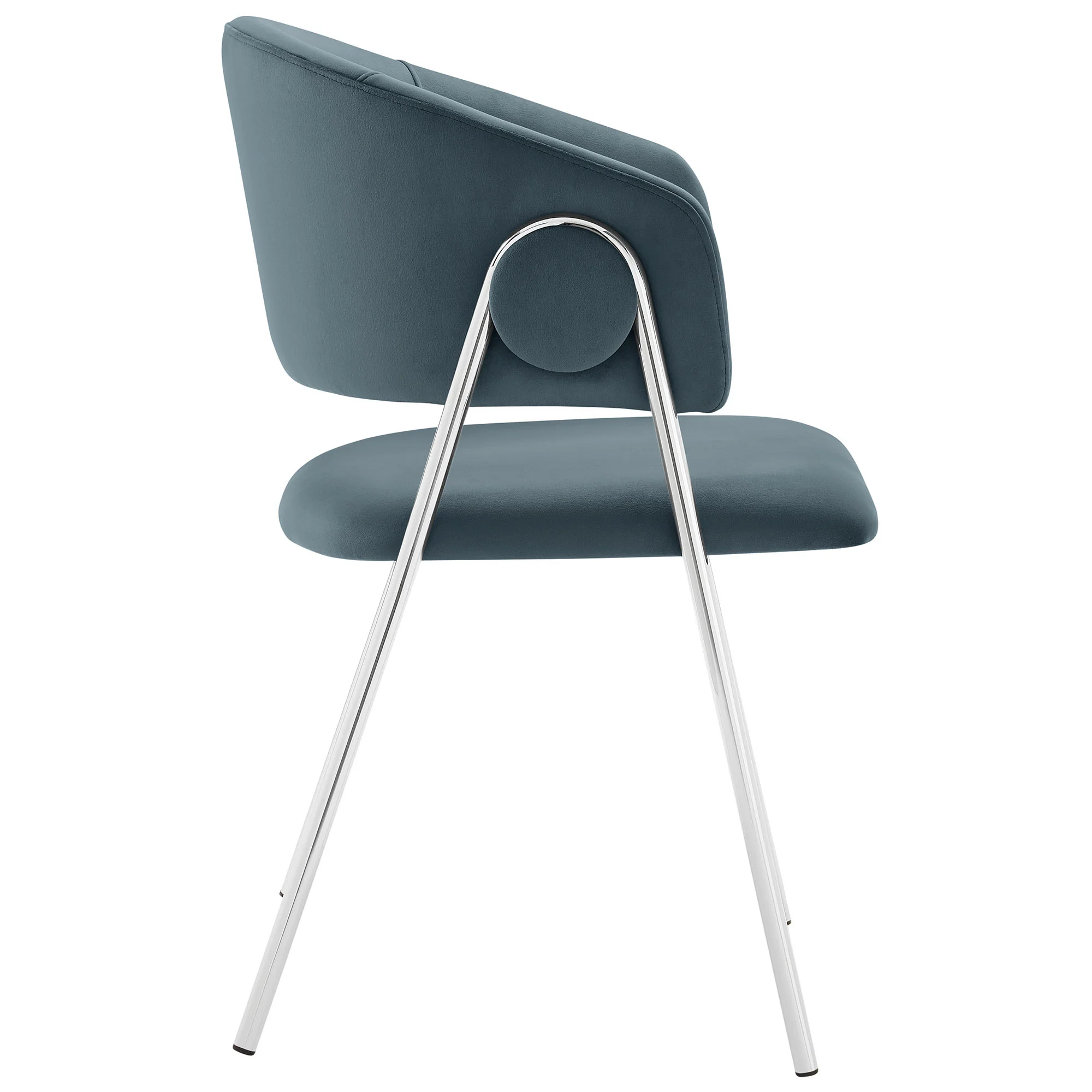 Nella Upholstered Performance Velvet Dining Chair Set of 2 by Modway - Image 13