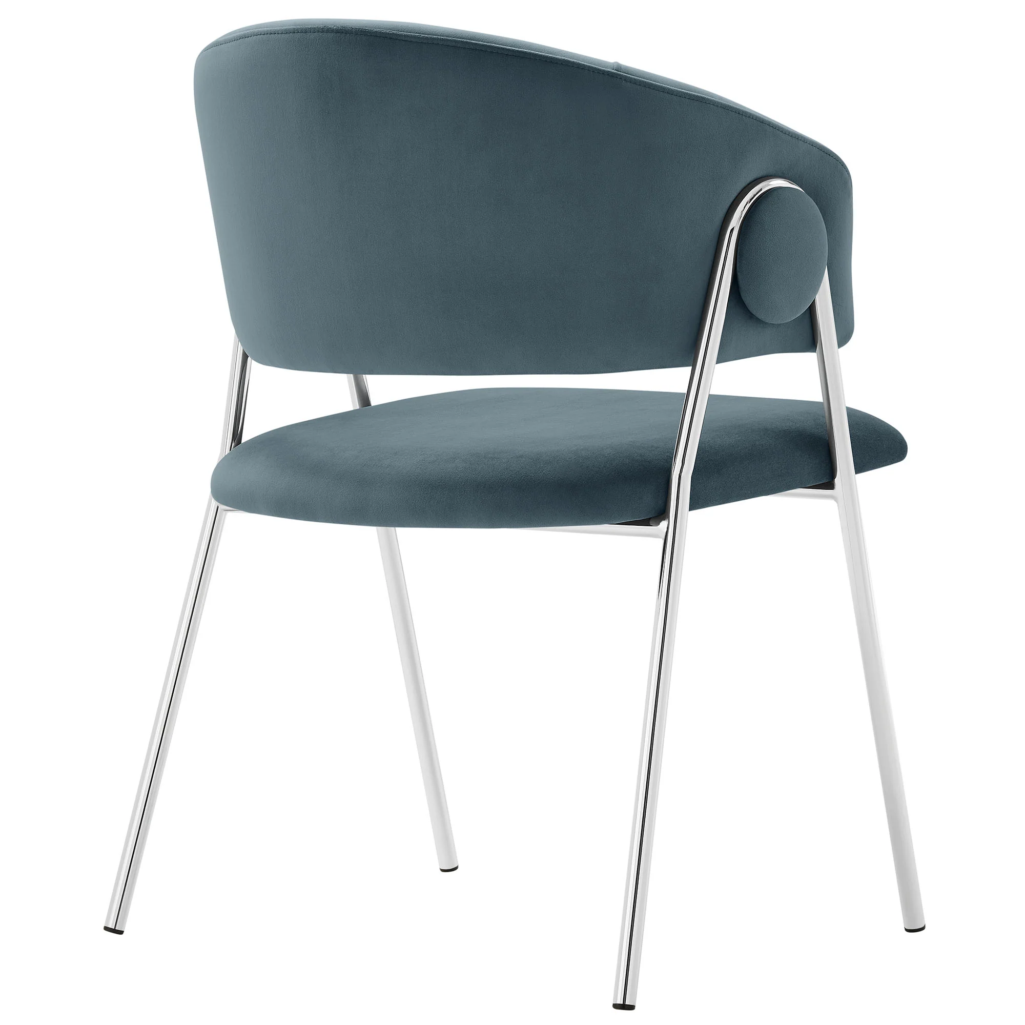 Nella Upholstered Performance Velvet Dining Chair Set of 2 by Modway - Image 14