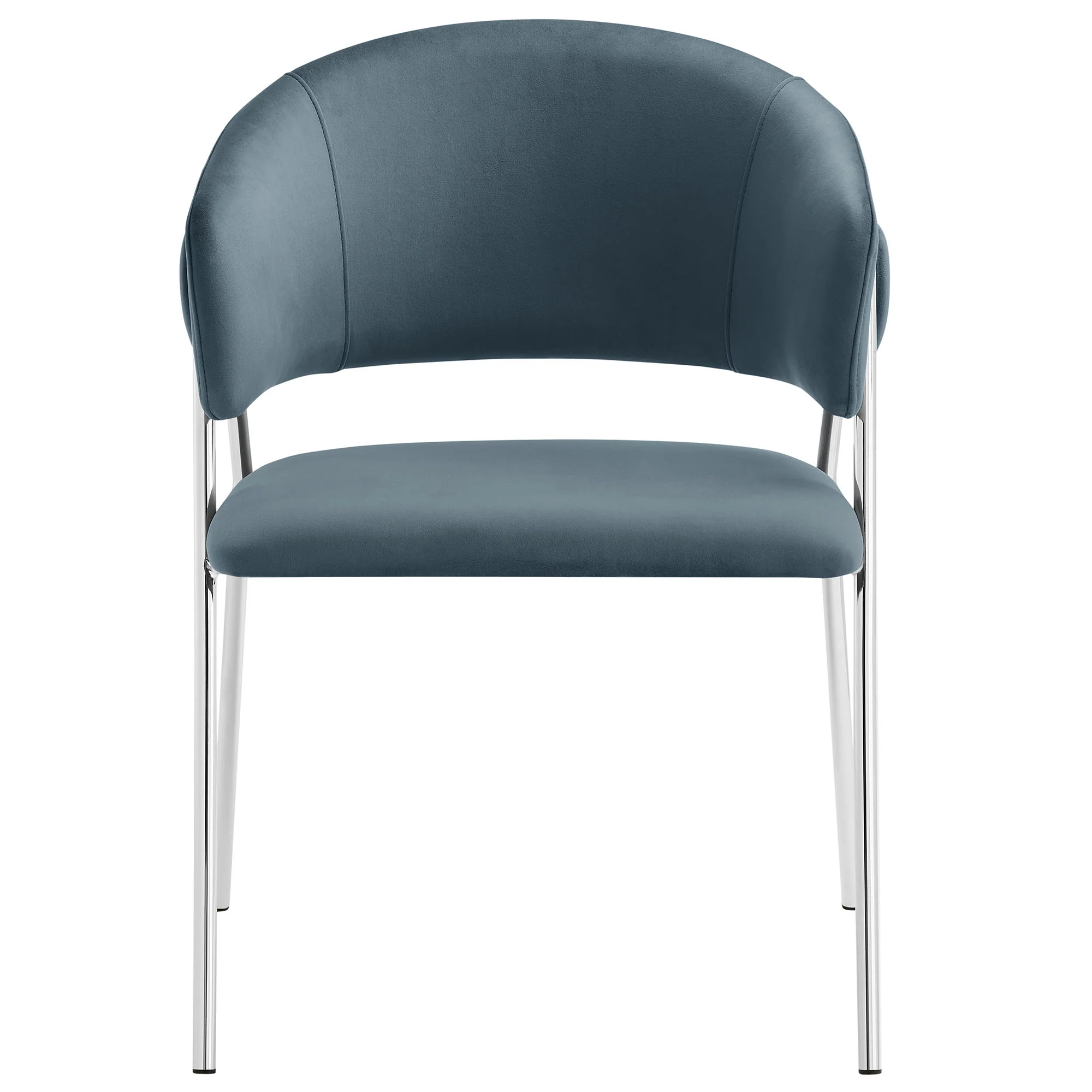 Nella Upholstered Performance Velvet Dining Chair Set of 2 by Modway - Image 15