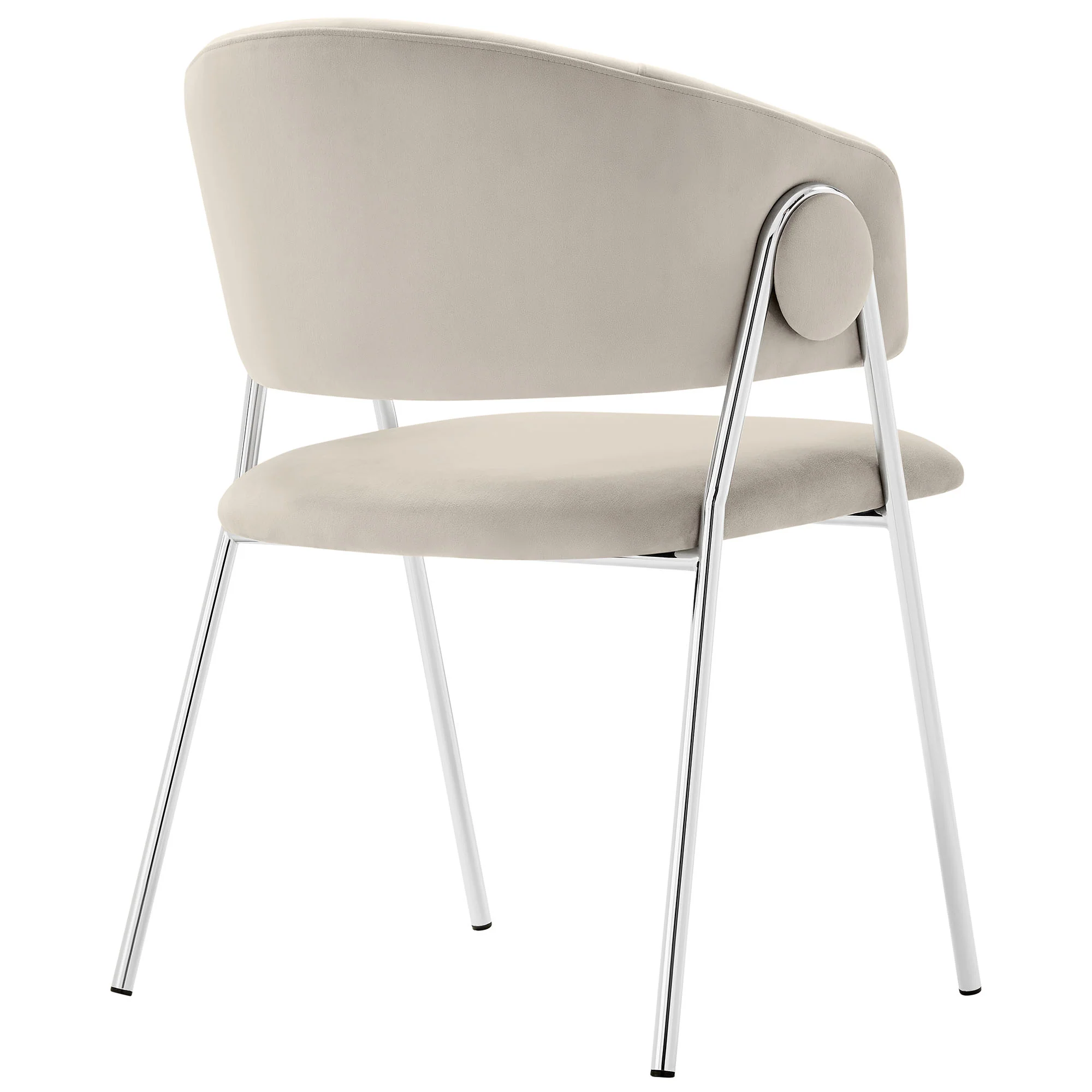 Nella Upholstered Performance Velvet Dining Chair Set of 2 by Modway - Image 5