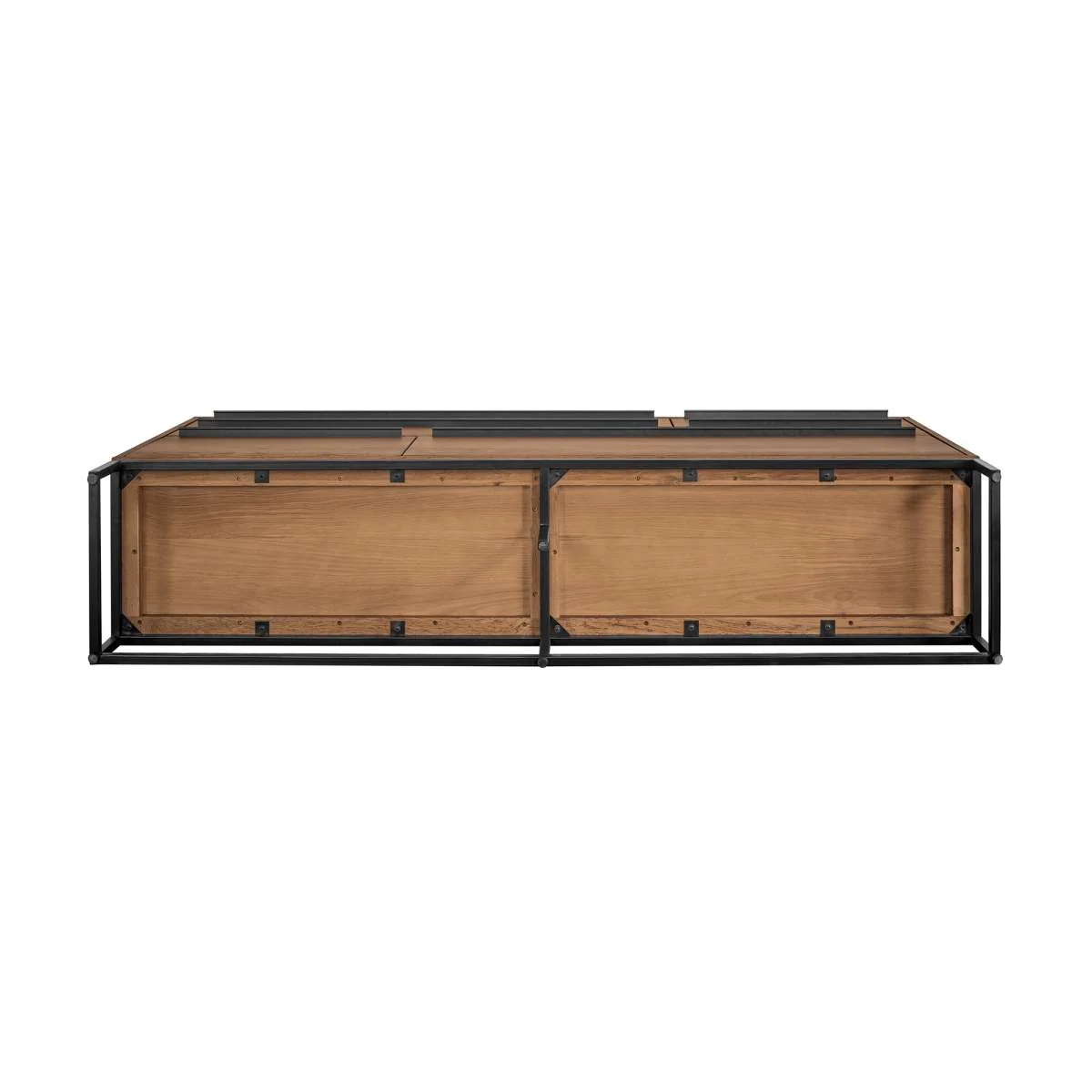 Nevada Rustic 2 piece set with Dining Table and Sideboard in Balsamico  By Armen Living - Image 6