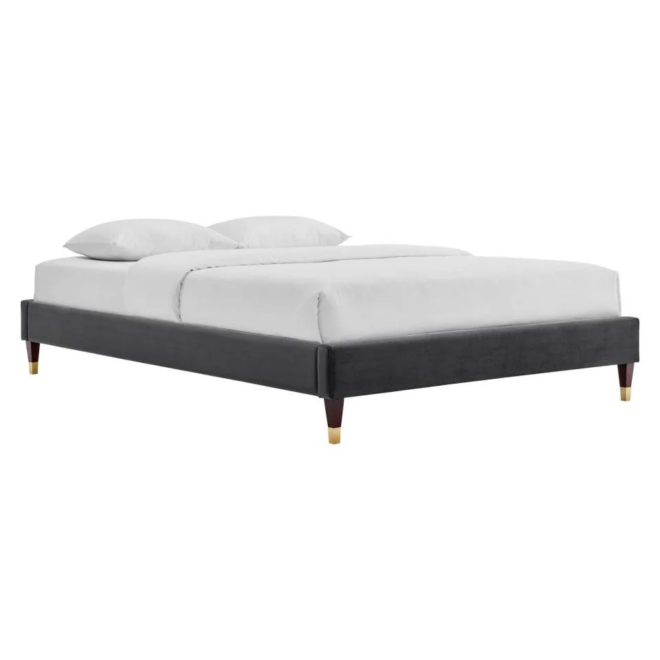 Modway Harlow Full Performance Velvet Platform Bed Frame - MOD-6269 - Image 3