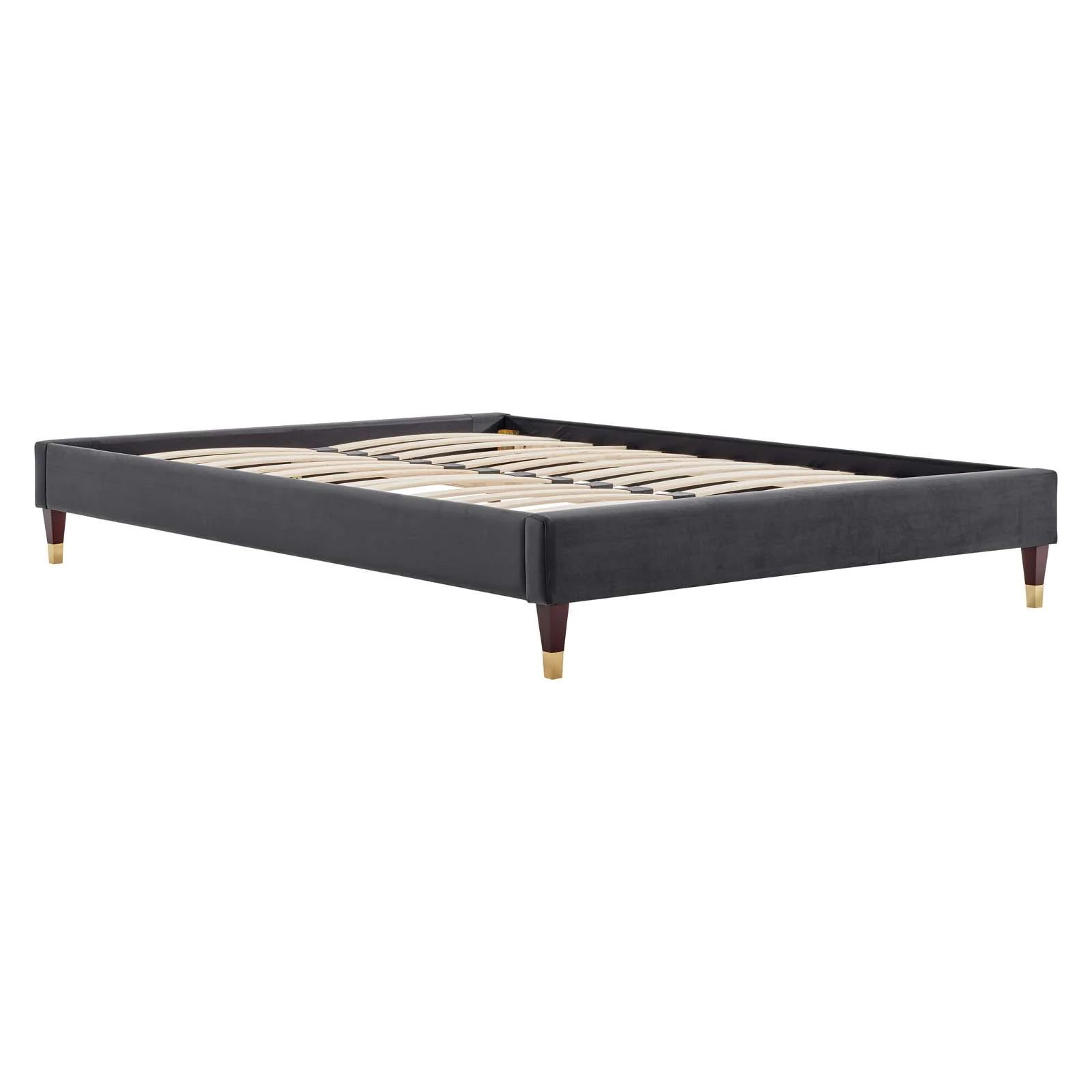 Modway Harlow Queen Performance Velvet Platform Bed Frame - MOD-6270 - Image 4