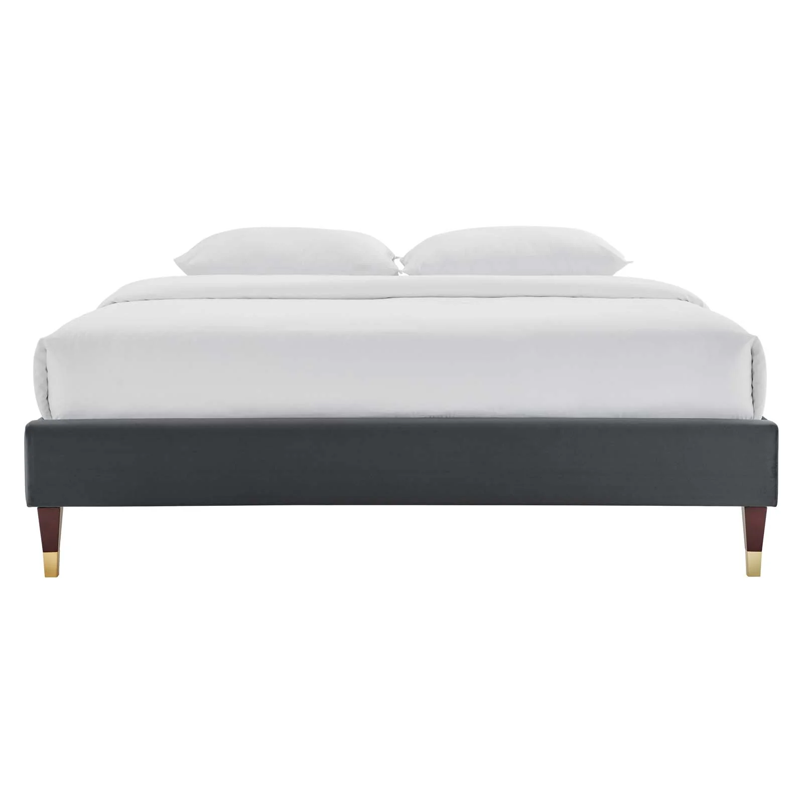 Modway Harlow Queen Performance Velvet Platform Bed Frame - MOD-6270 - Image 6