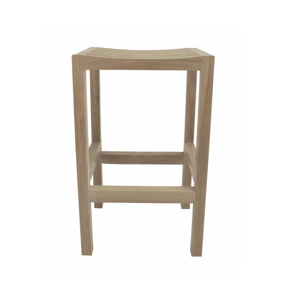New Montego Backless Bar Chair By Anderson Teak - Image 3