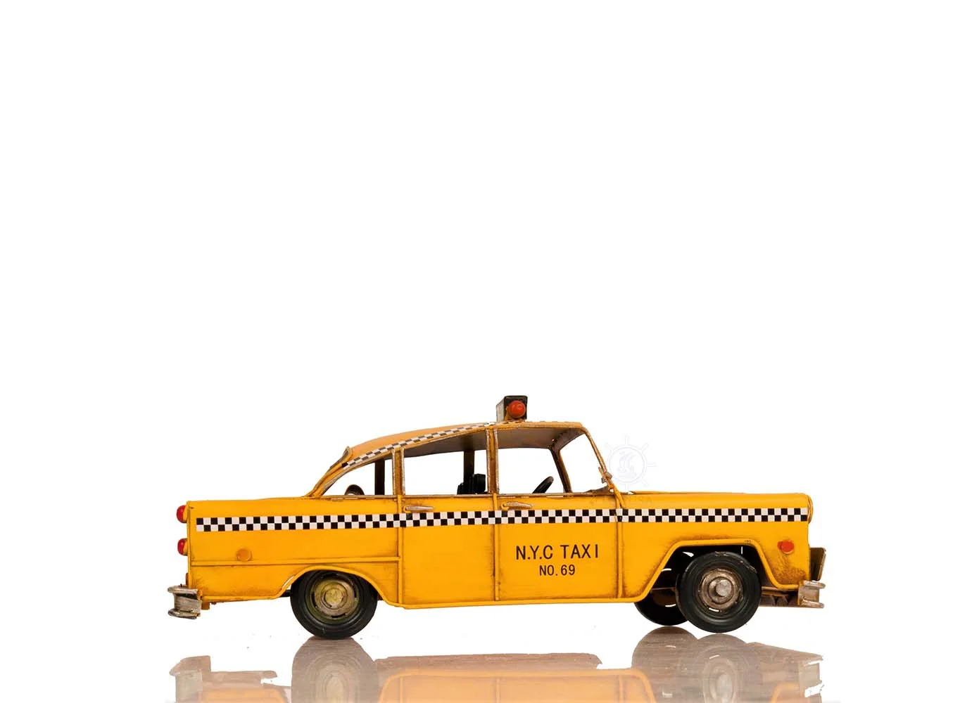 New York Taxi Sculpture By Homeroots - Image 2