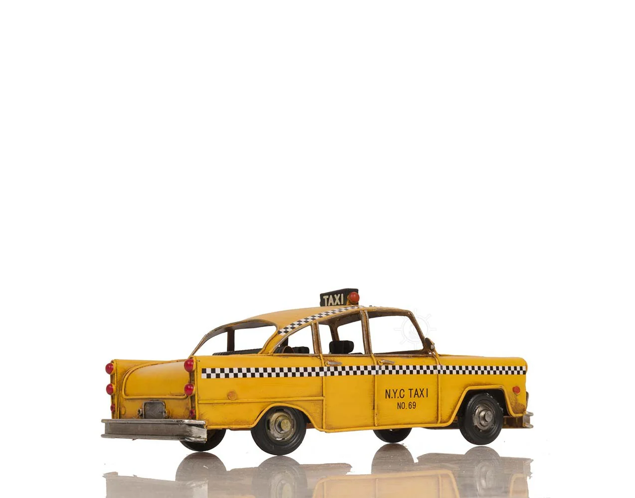New York Taxi Sculpture By Homeroots - Image 5