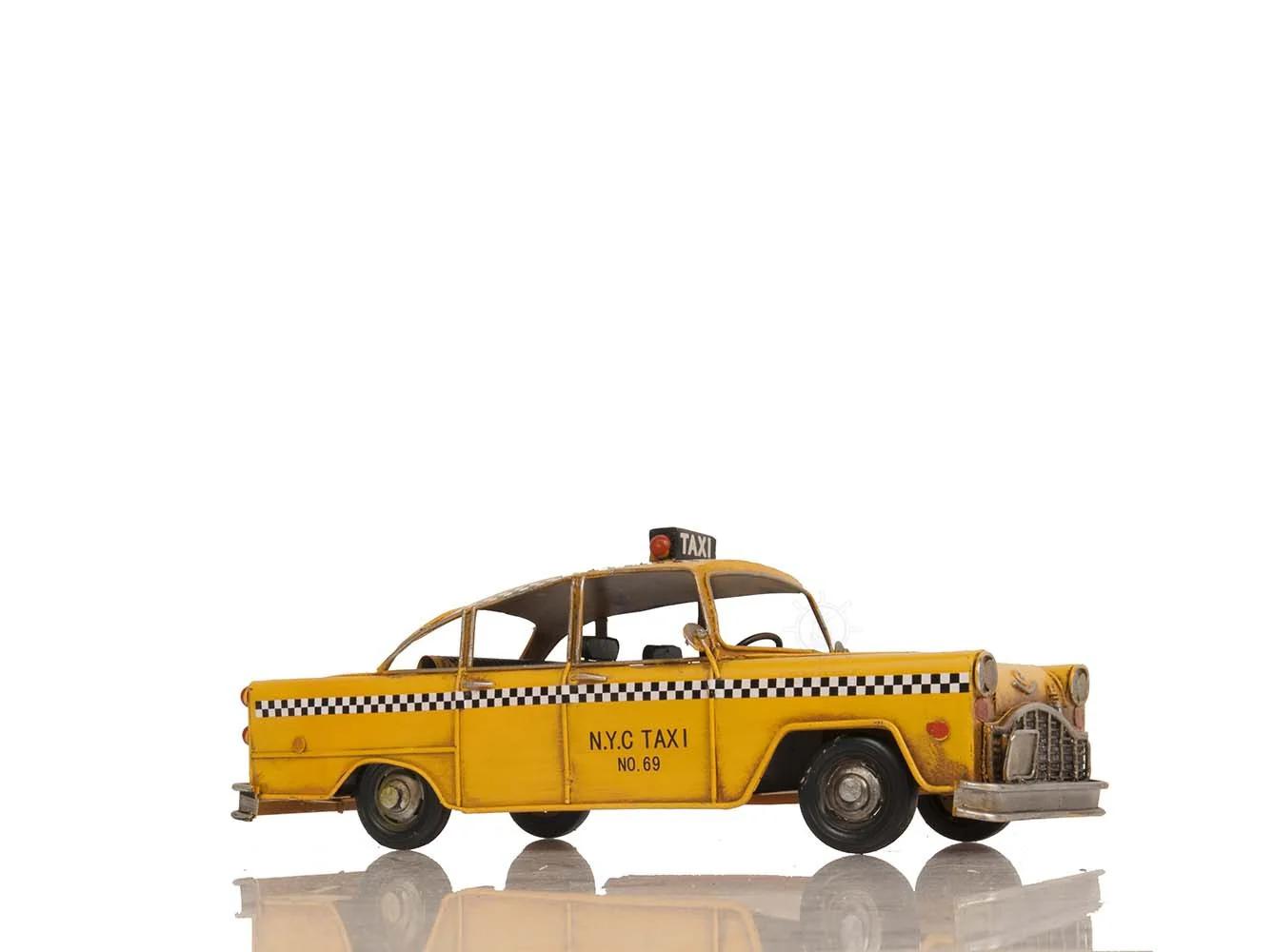 New York Taxi Sculpture By Homeroots - Image 8