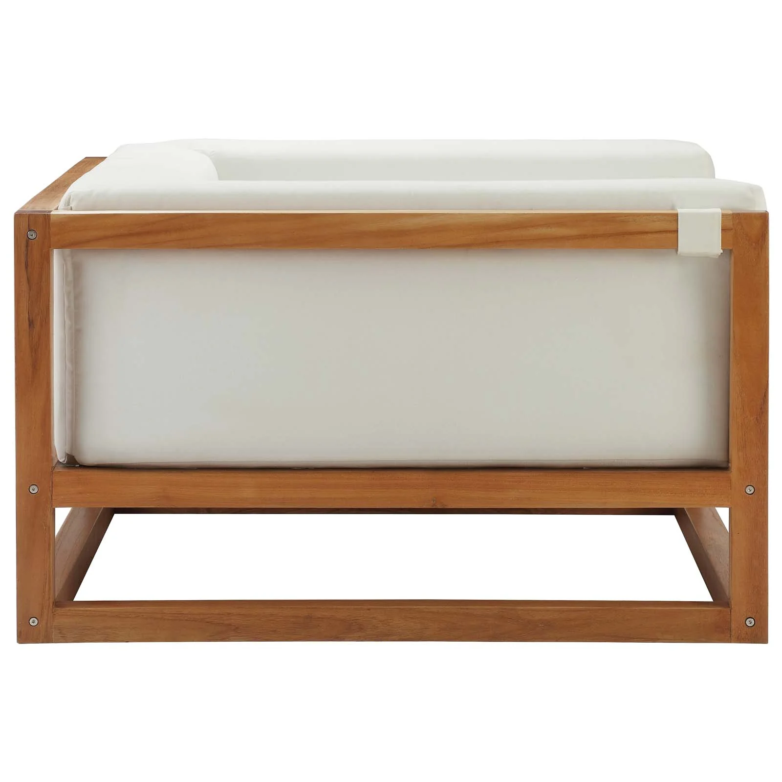 Newbury 2 Piece Outdoor Patio Premium Grade A Teak Wood Set By Modway - EEI-3627 - Image 4