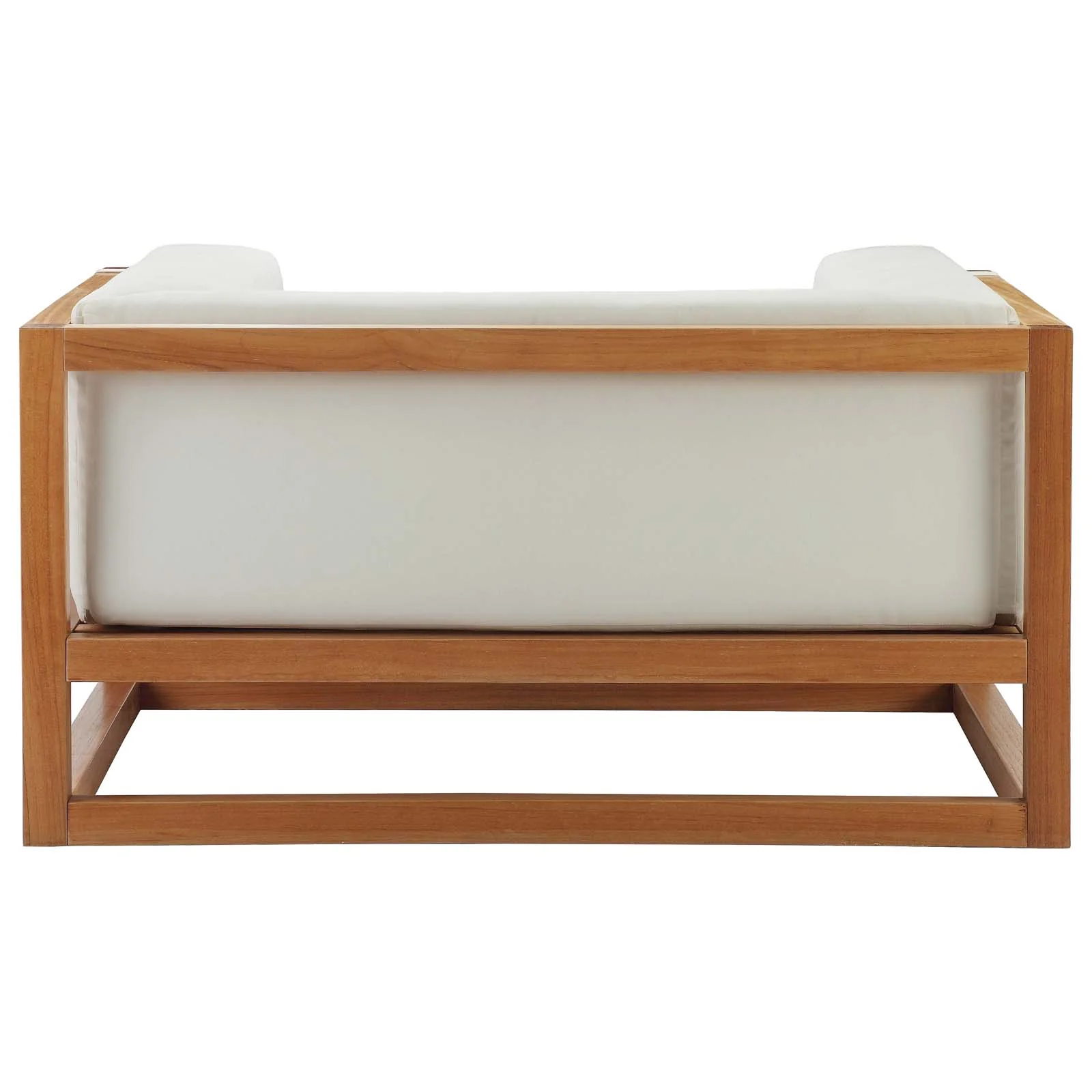 Newbury 2 Piece Outdoor Patio Premium Grade A Teak Wood Set By Modway - EEI-3627 - Image 5