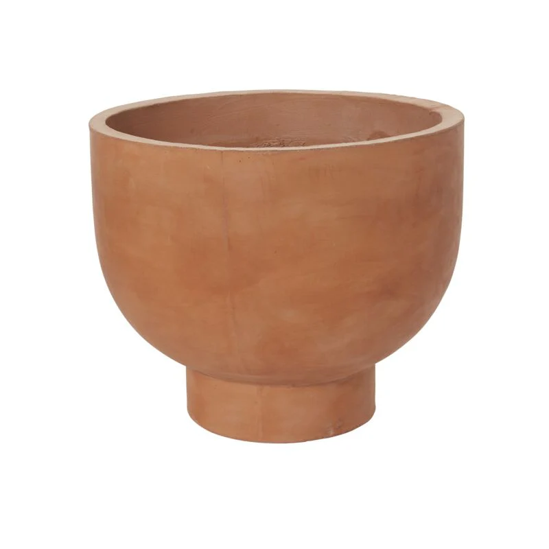 Newport Burnt Orange Compote 12.25"x 10.5" By Accent Decor - Image 4