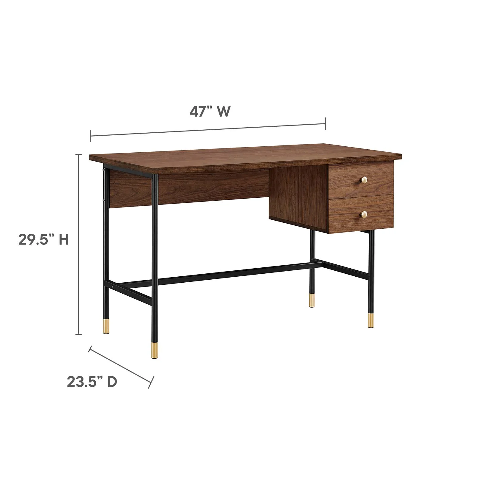 Nexus Office Desk By Modway - EEI-6284 - Image 17