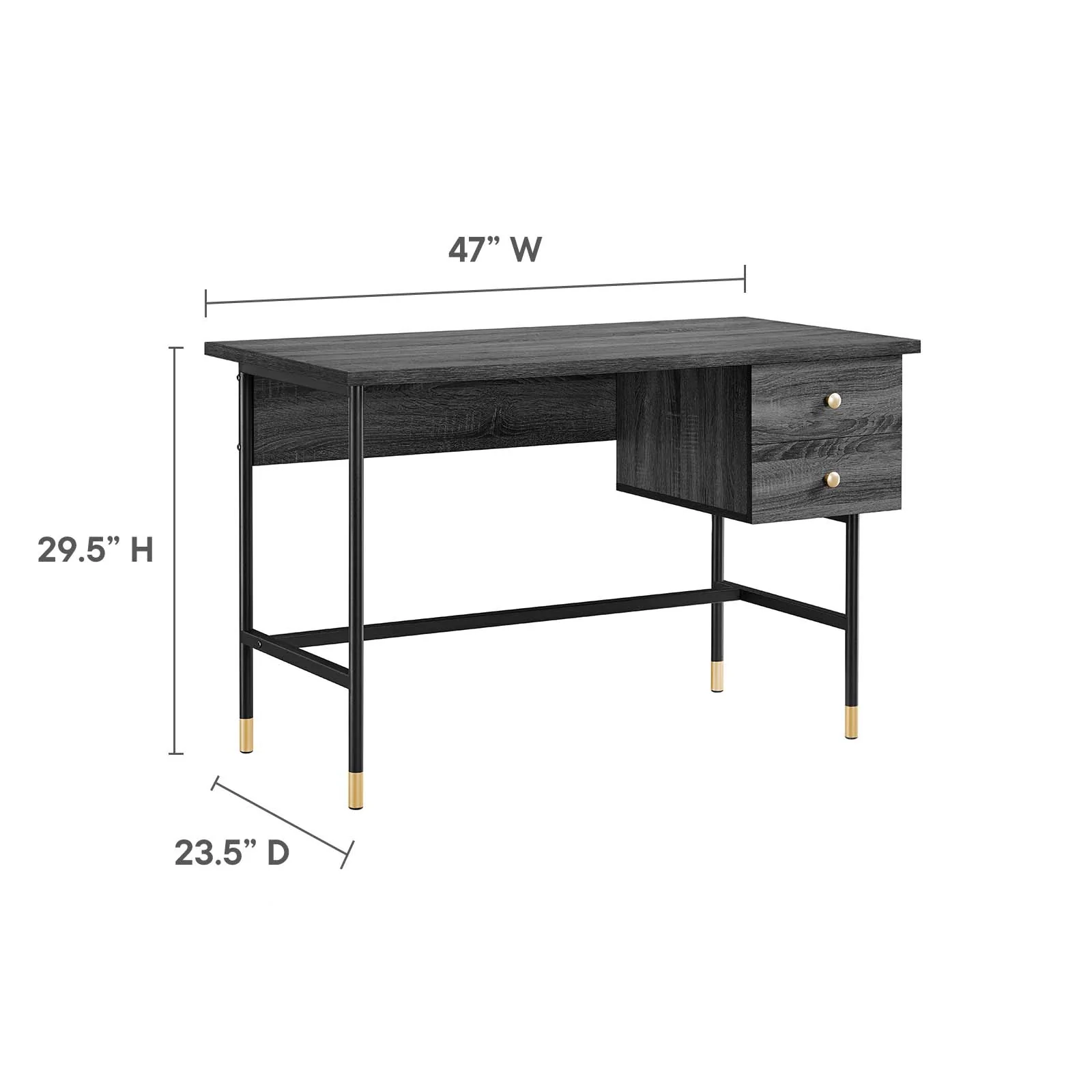 Nexus Office Desk By Modway - EEI-6284 - Image 8