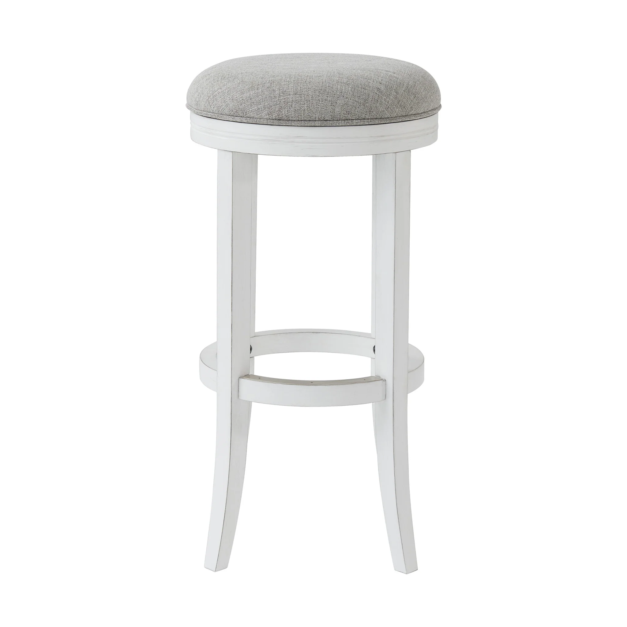 Nickel Glass Table Lamp With White Drum Shade By Homeroots - Image 7