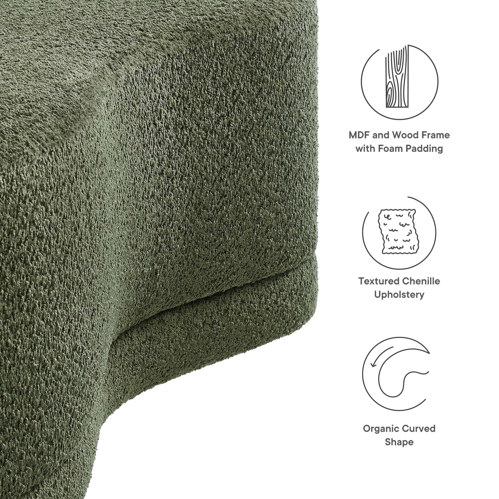 Nimbus 48" Upholstered Ottoman Bench By Modway - EEI-6816 - Image 33