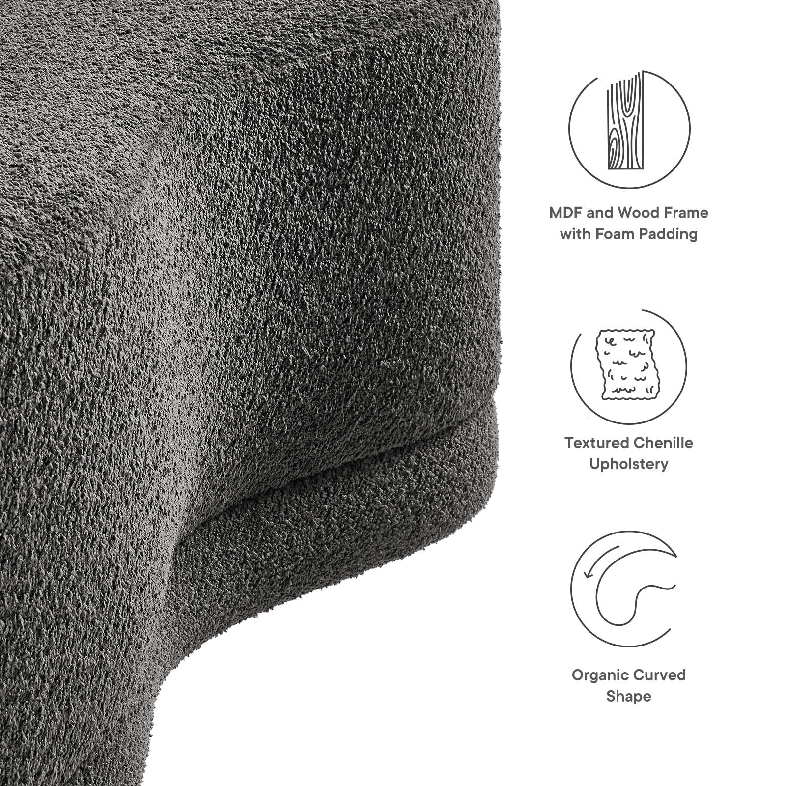 Nimbus 48" Upholstered Ottoman Bench By Modway - EEI-6816 - Image 44