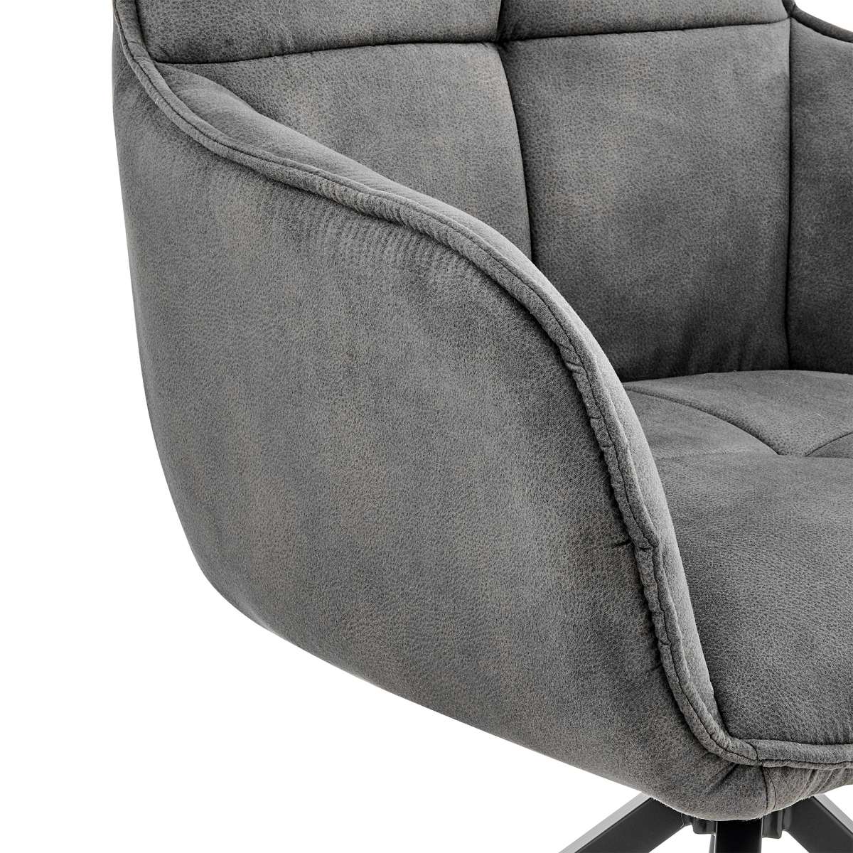 Noah Dining Room Accent Chair in Blue Velvet and Brushed Stainless Steel Finish By Armen Living - Image 11