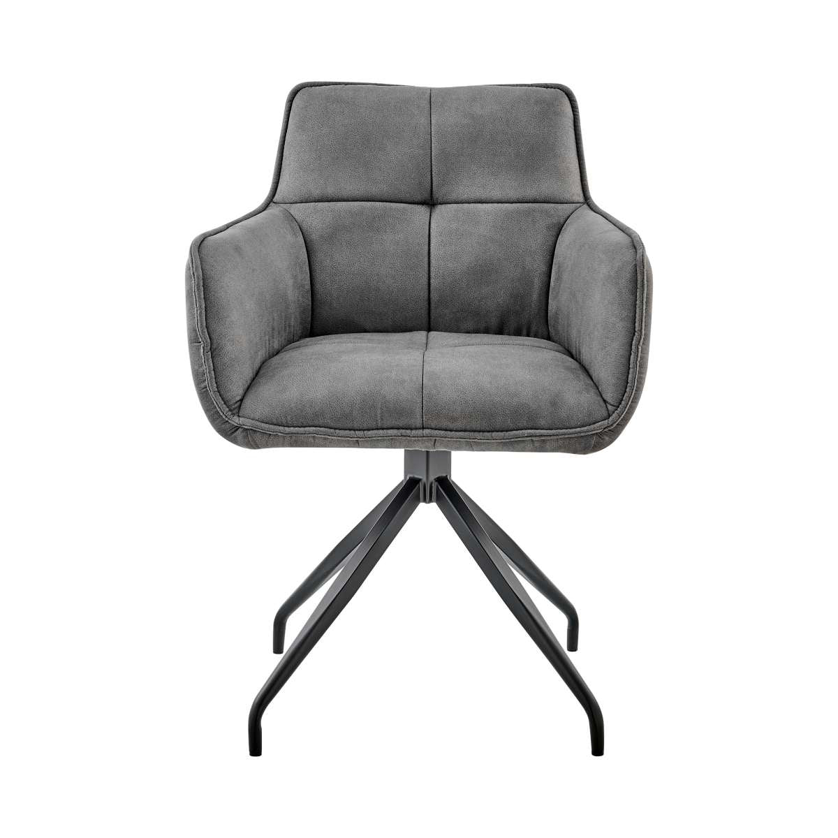 Noah Dining Room Accent Chair in Blue Velvet and Brushed Stainless Steel Finish By Armen Living - Image 8