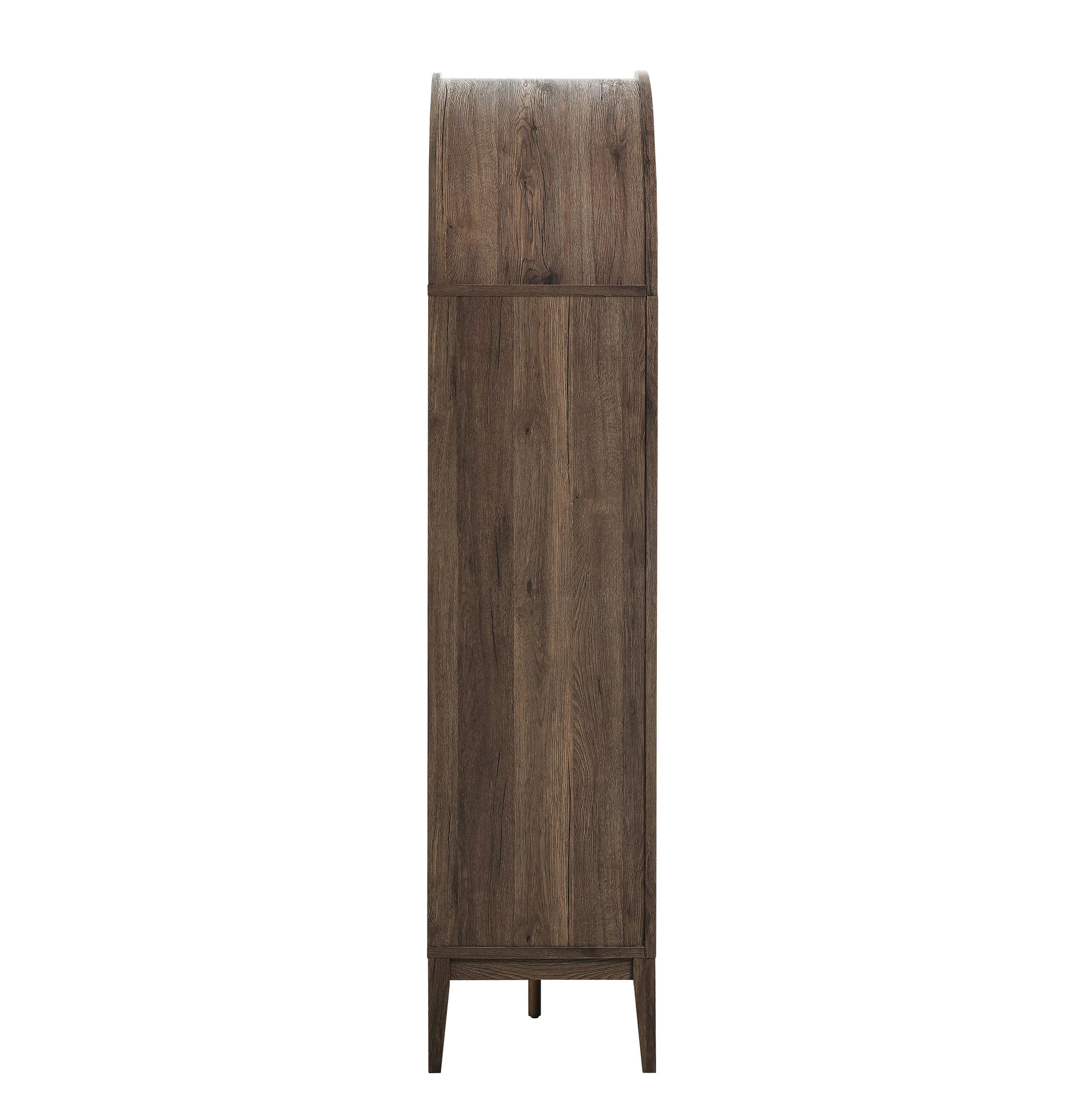 Nolan 74" Tall Wide Arched Storage Display Cabinet Bookshelf by Modway - Image 32