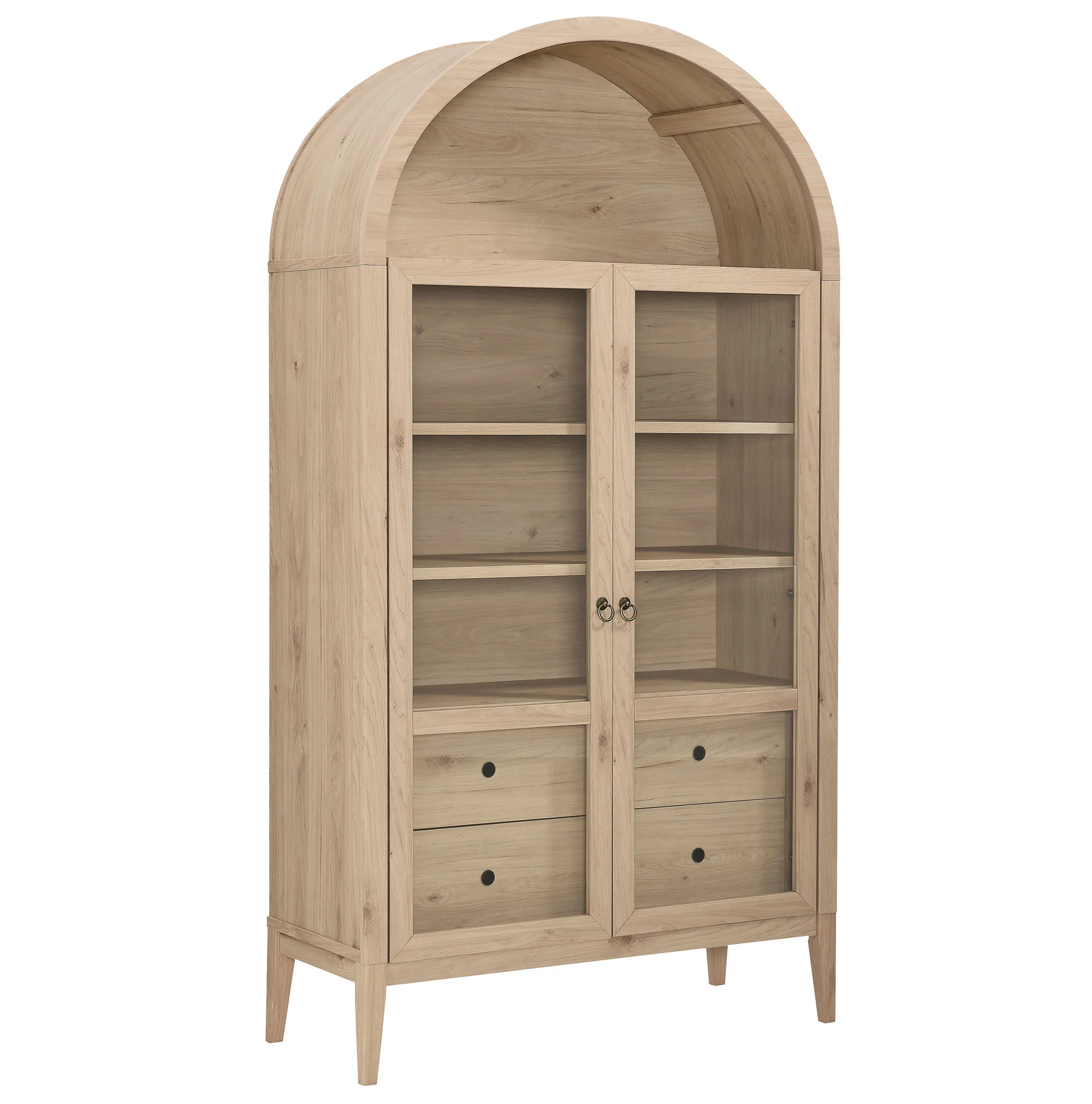 Nolan 74" Tall Wide Arched Storage Display Cabinet by Modway - Image 23